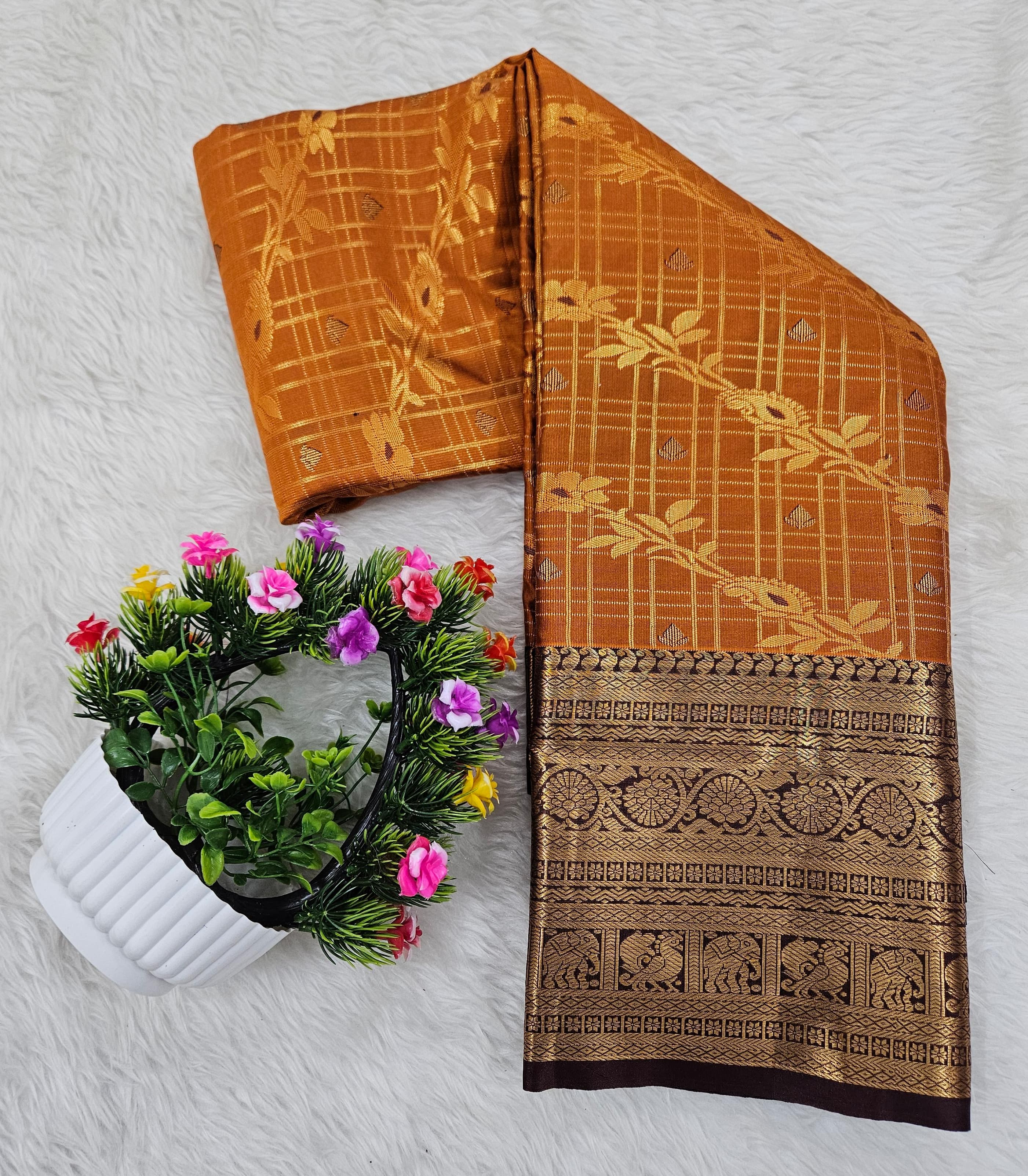 Semi Kanchipattu Kalanjali Saree