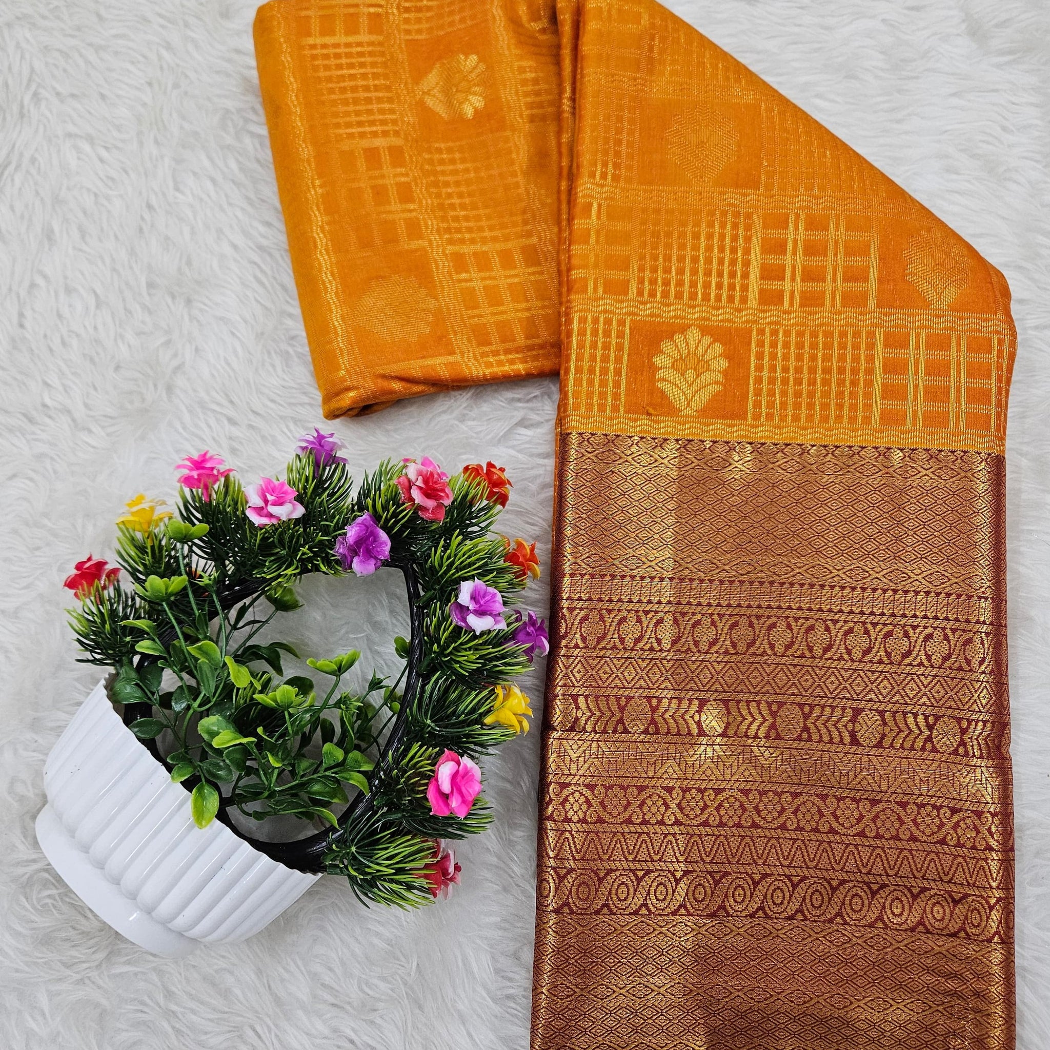 Semi Kanchipattu Kalanjali Saree