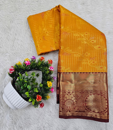Semi kanchipattu saree