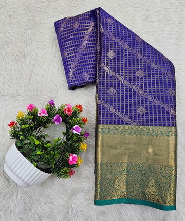 Semi kanchipattu saree