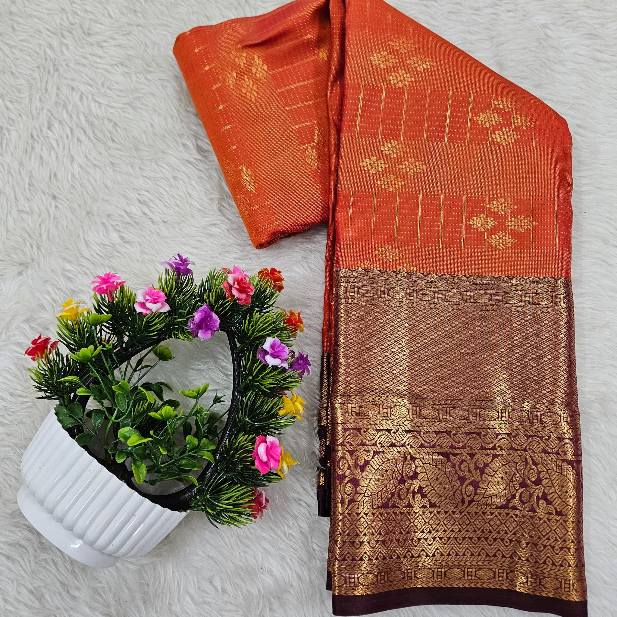 Semi Kanchipattu Kalanjali Saree