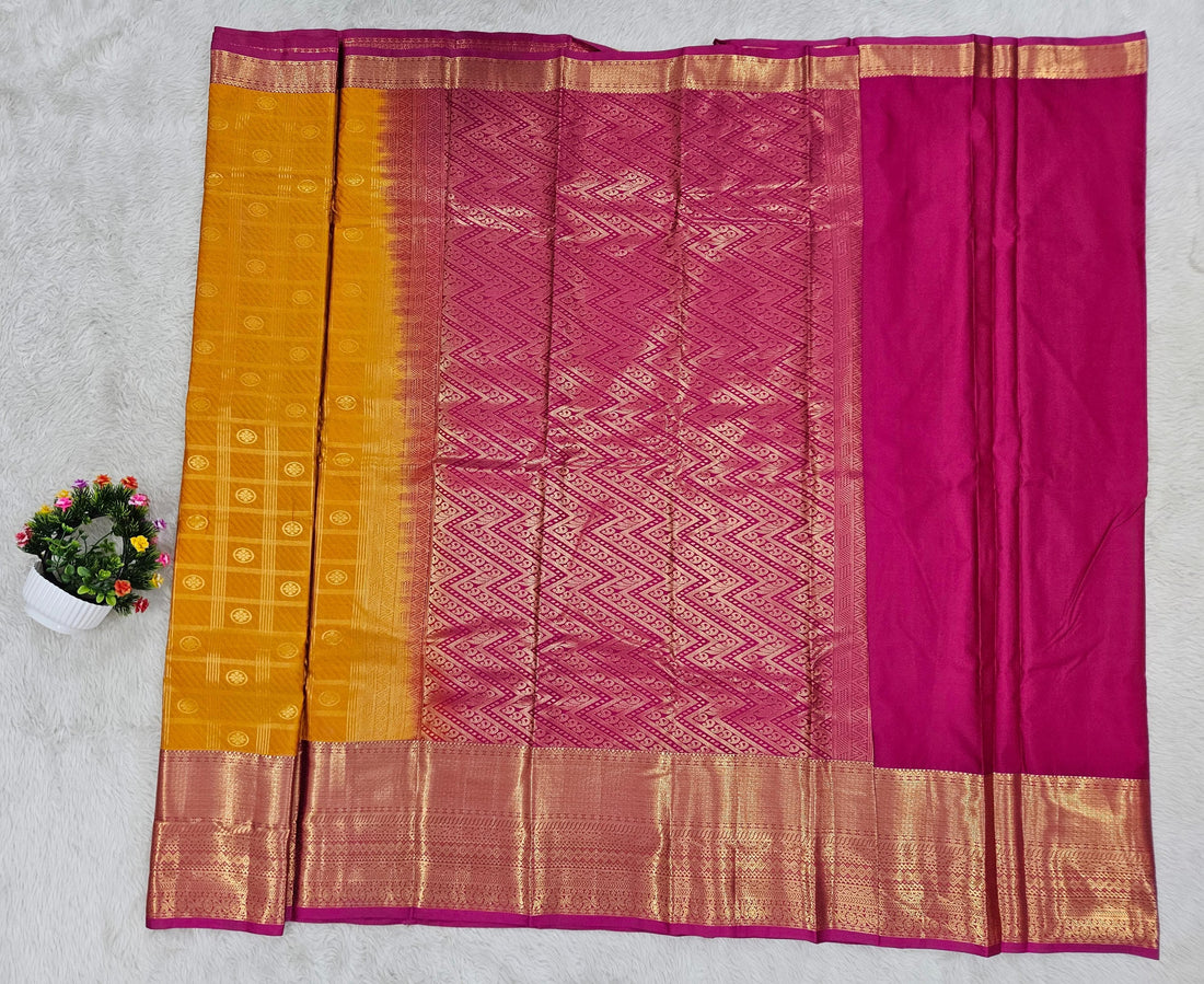 Semi kanchipattu saree