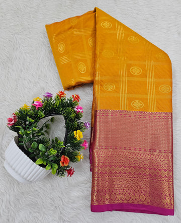 Semi kanchipattu saree