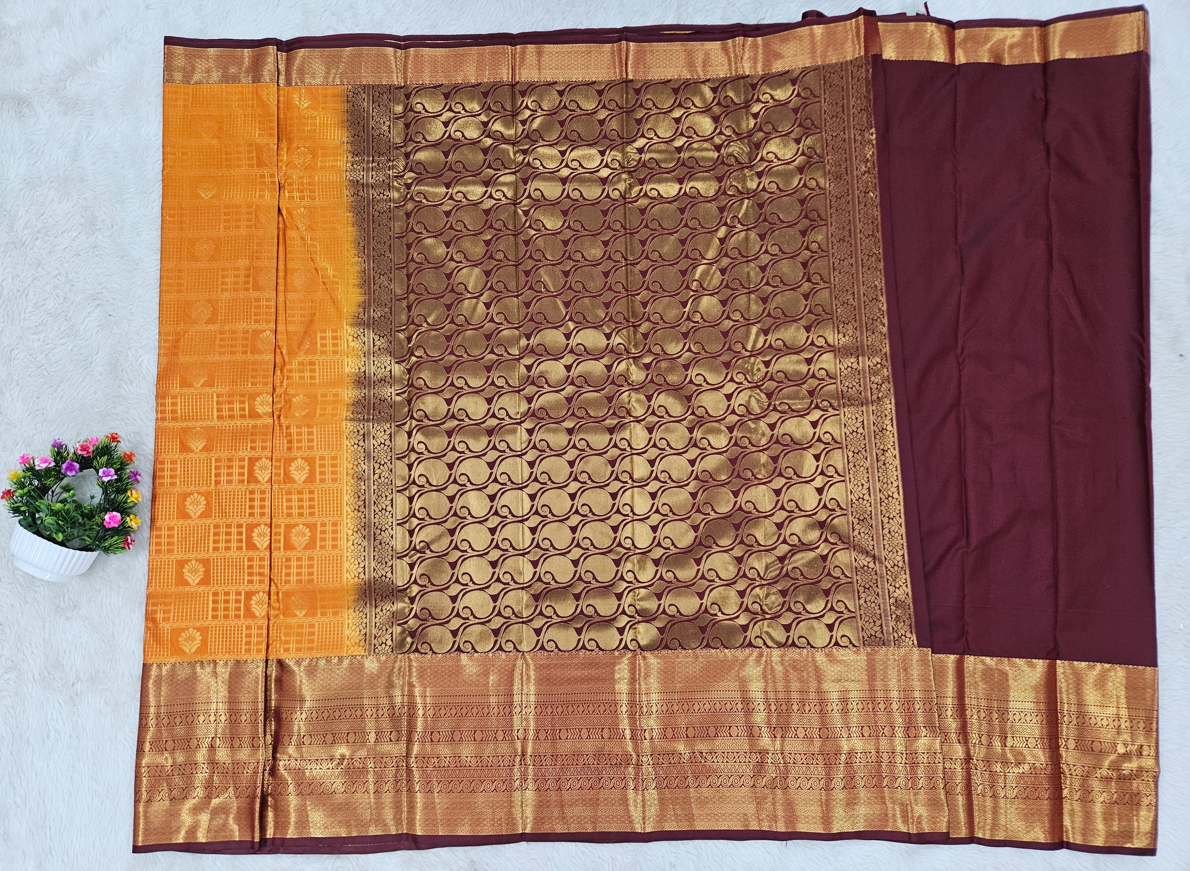 Semi Kanchipattu Kalanjali Saree