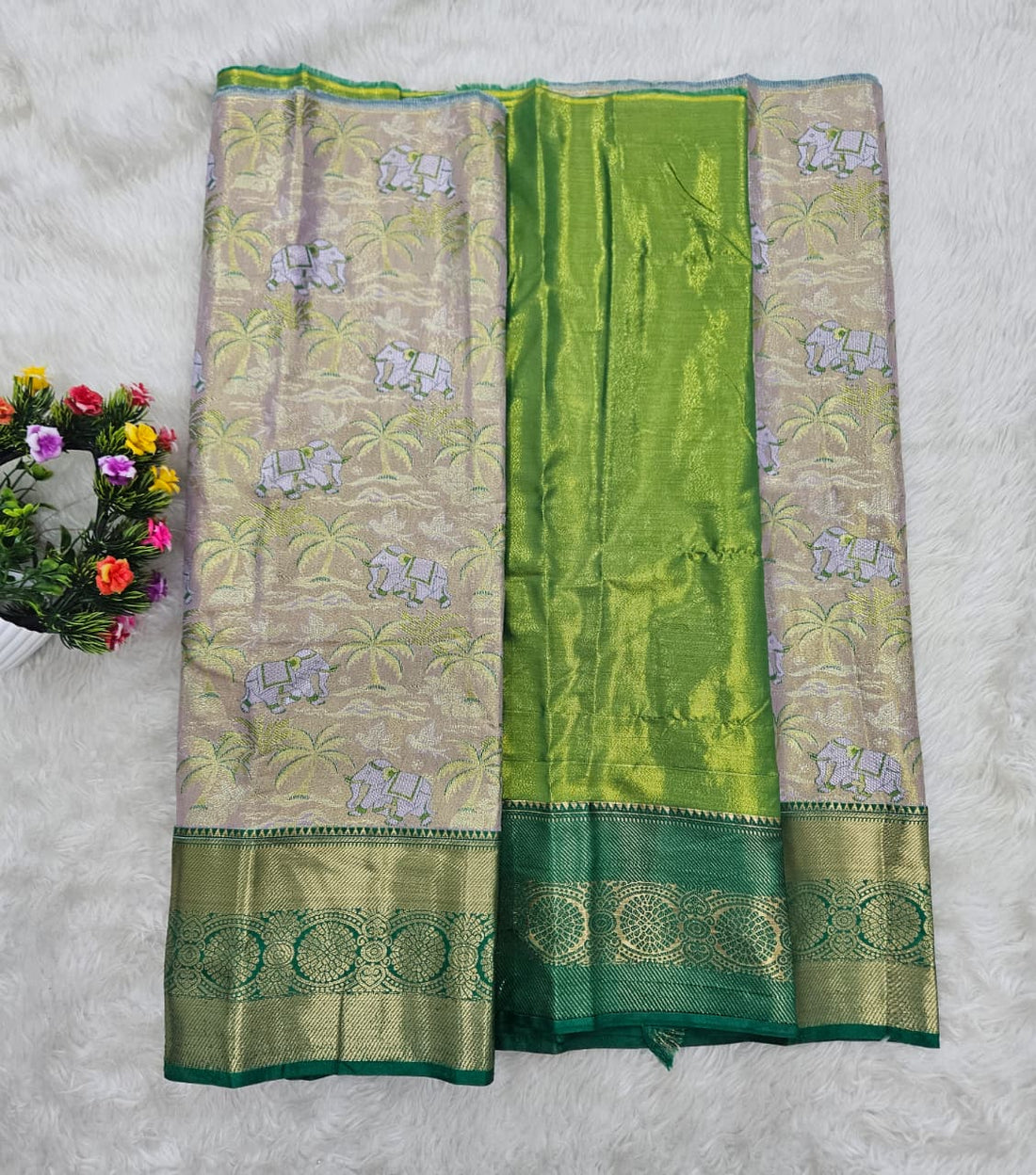 (2–5  Year) Lehenga – Unstitched (Blouse + Material)