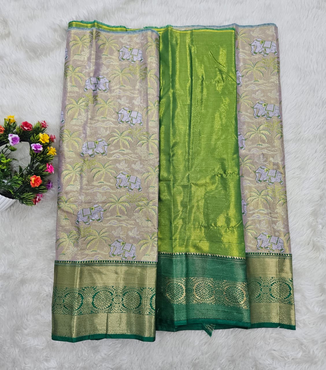 (2–5  Year) Lehenga – Unstitched (Blouse + Material)