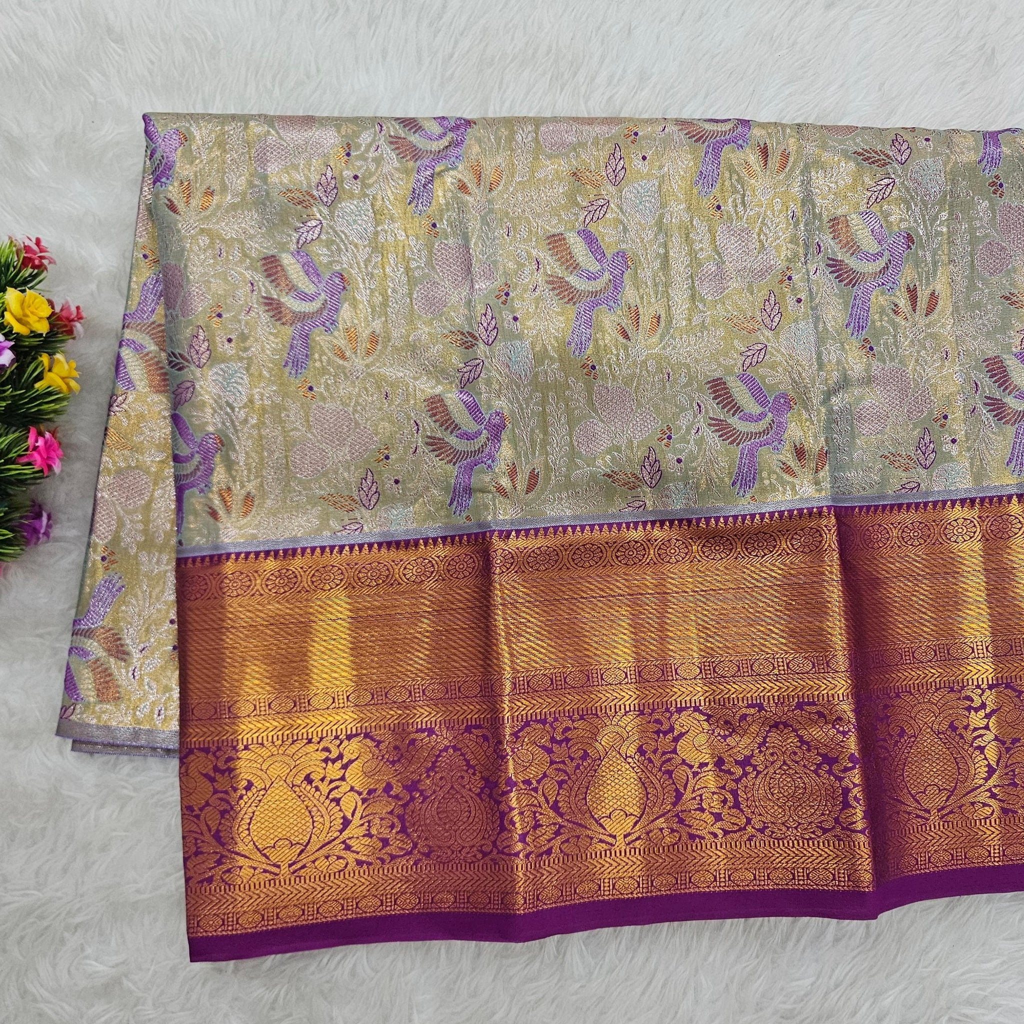 (2–5  Year) Lehenga – Unstitched (Blouse + Material)