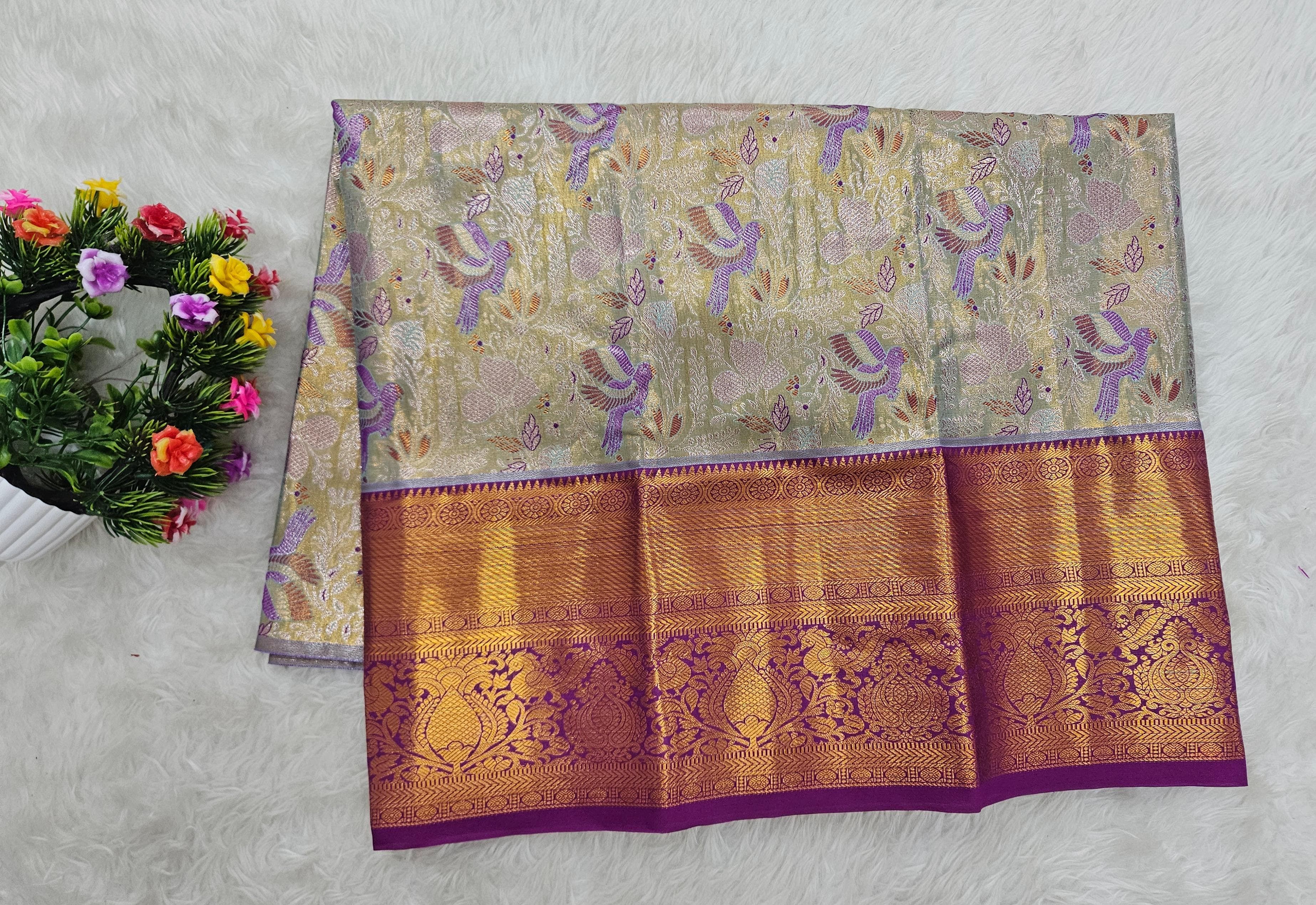 (2–5  Year) Lehenga – Unstitched (Blouse + Material)