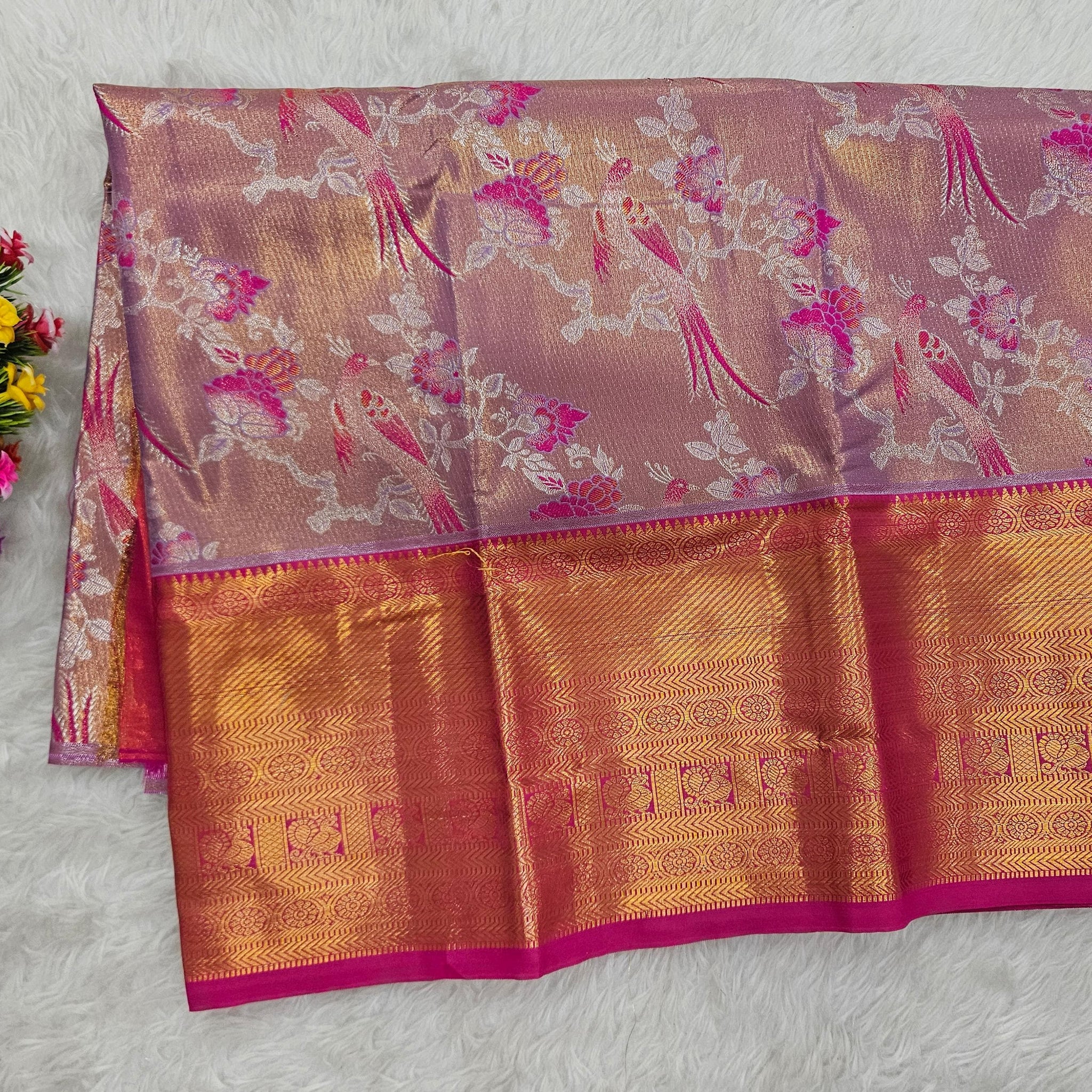 (2–5  Year) Lehenga – Unstitched (Blouse + Material)