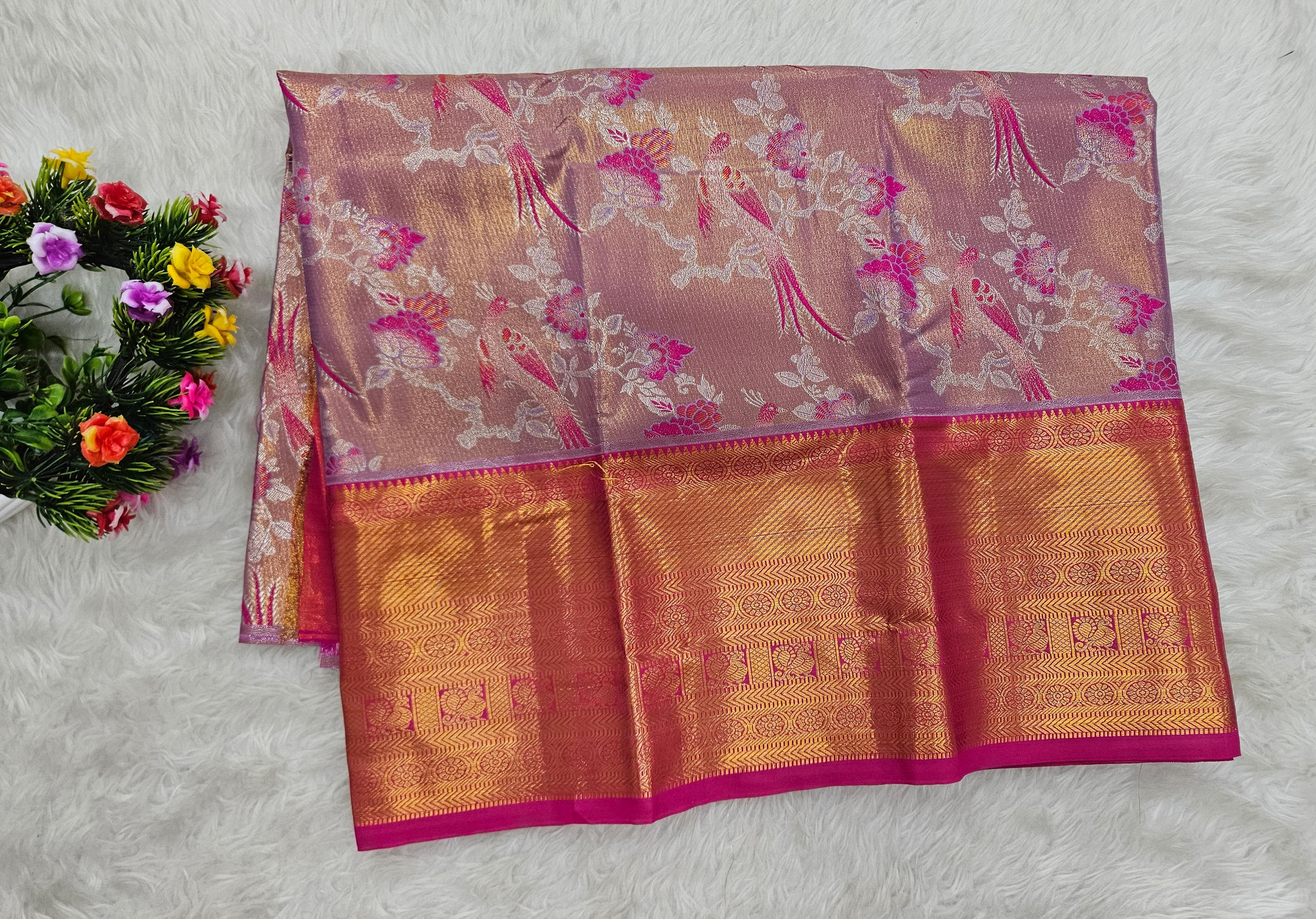 (2–5  Year) Lehenga – Unstitched (Blouse + Material)