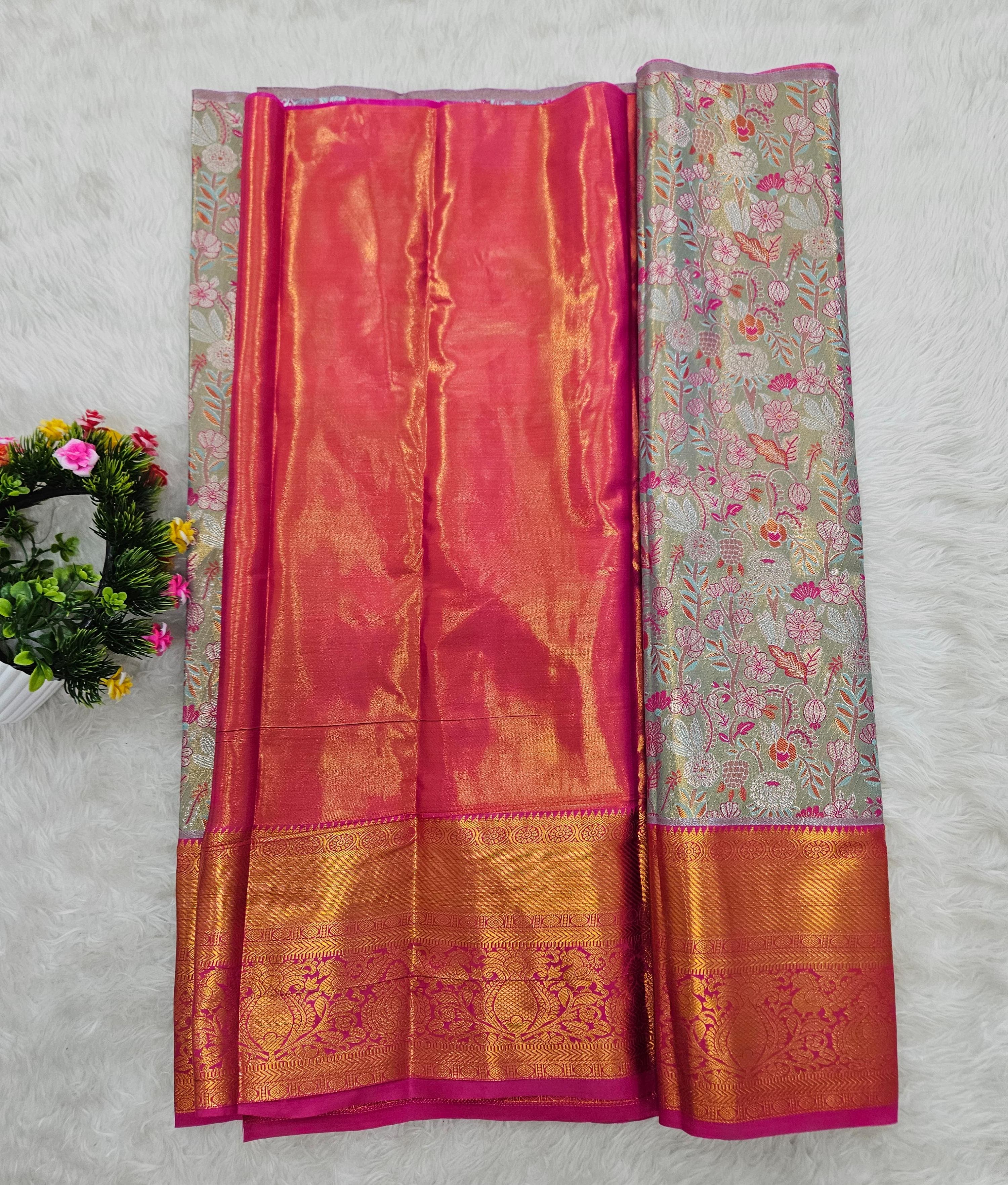 (2–5  Year) Lehenga – Unstitched (Blouse + Material)