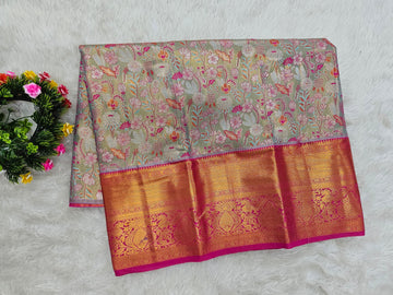 (2–5  Year) Lehenga – Unstitched (Blouse + Material)