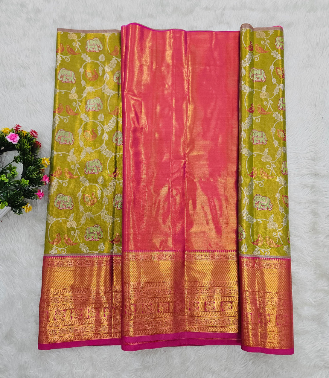 (2–5  Year) Lehenga – Unstitched (Blouse + Material)