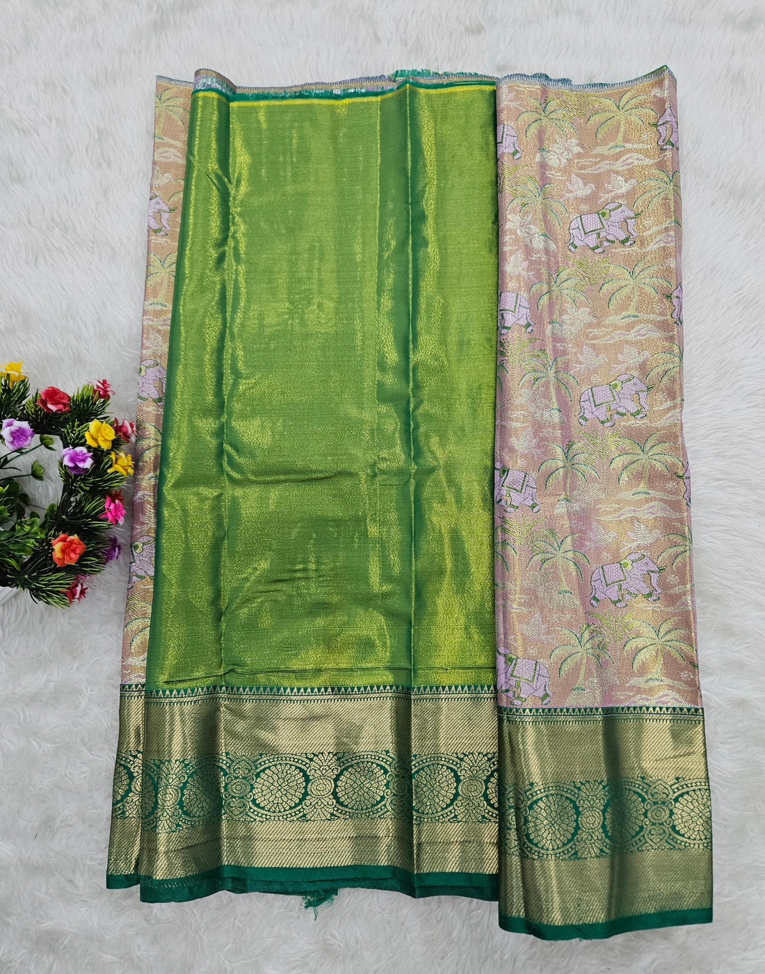 (2–5  Year) Lehenga – Unstitched (Blouse + Material)