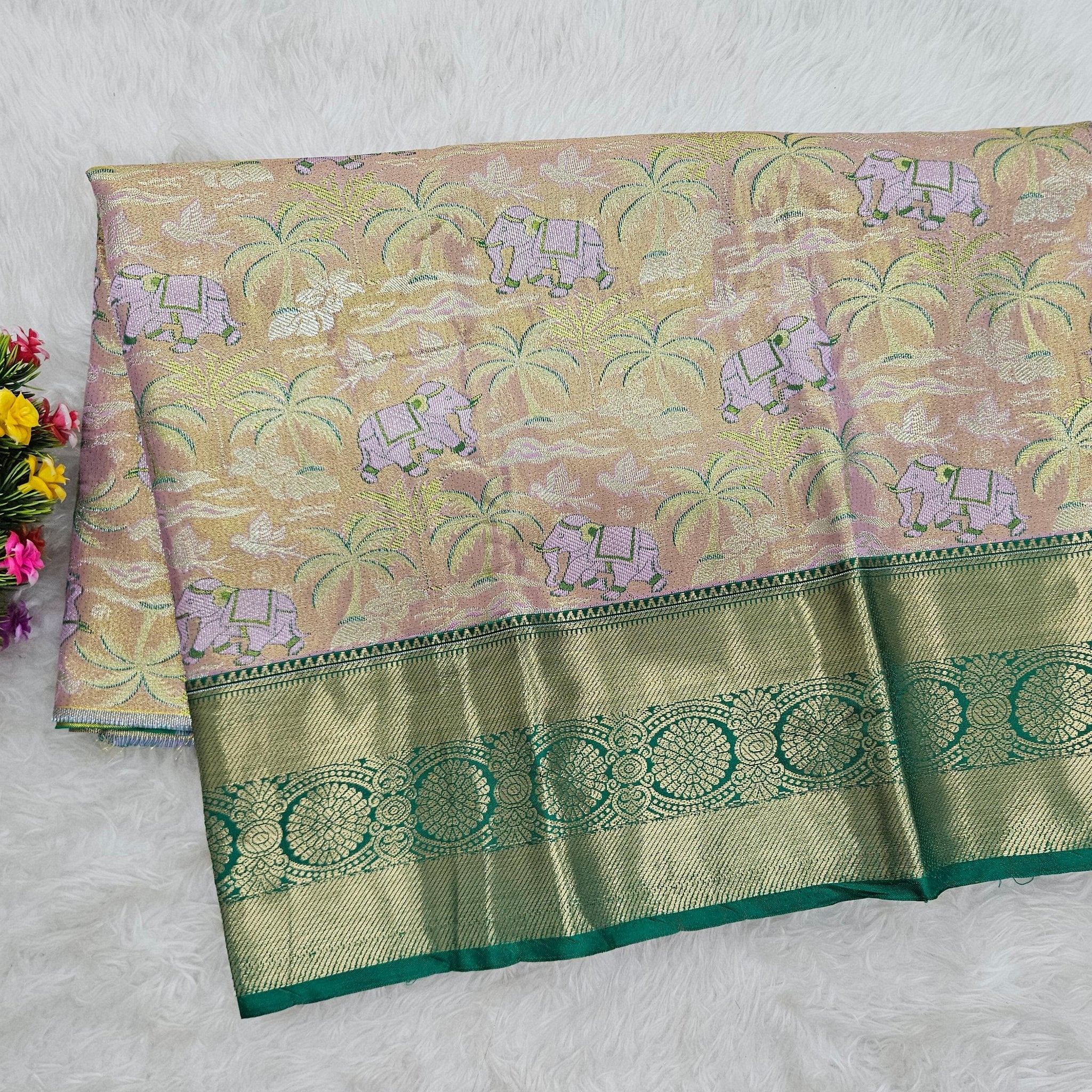 (2–5  Year) Lehenga – Unstitched (Blouse + Material)