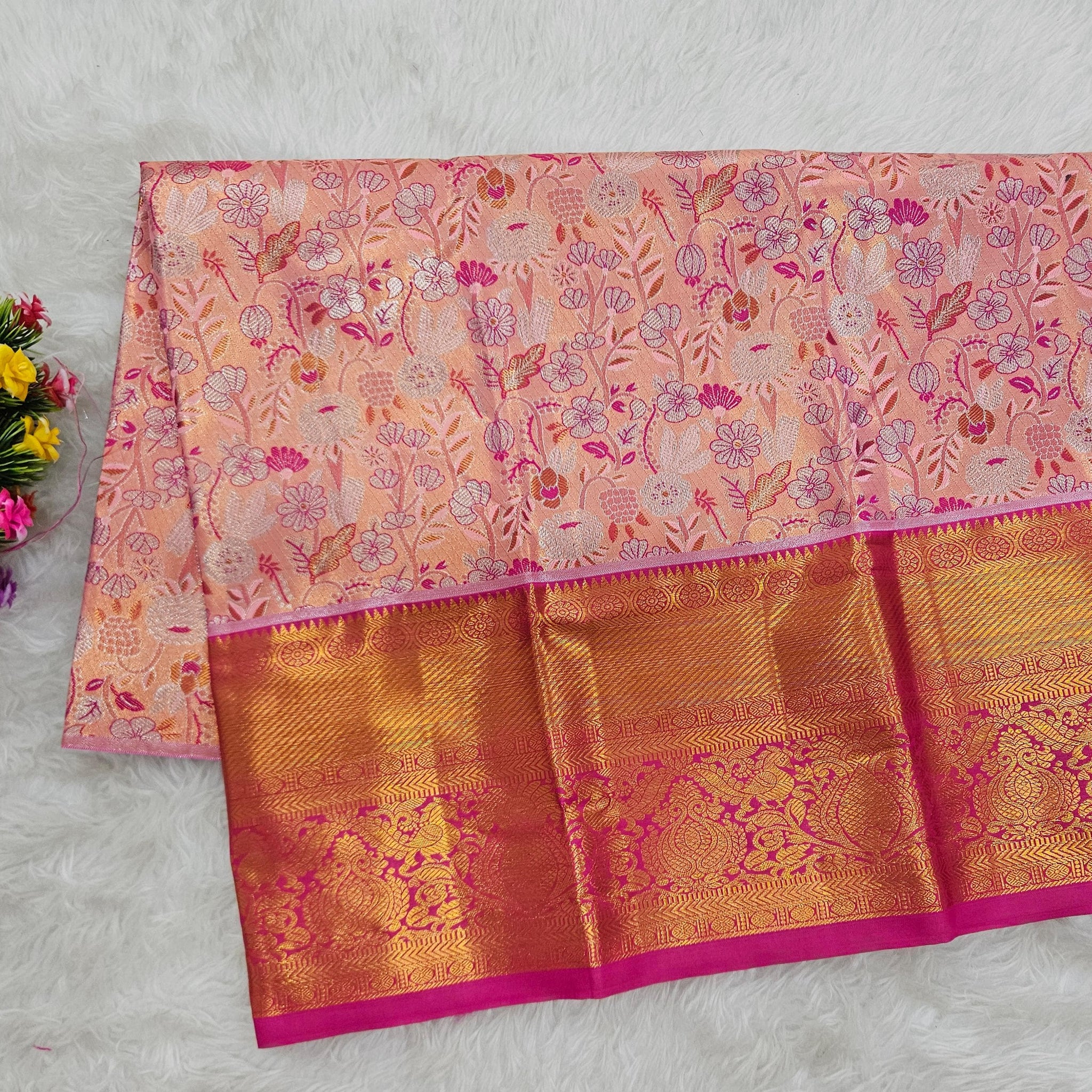 (2–5  Year) Lehenga – Unstitched (Blouse + Material)