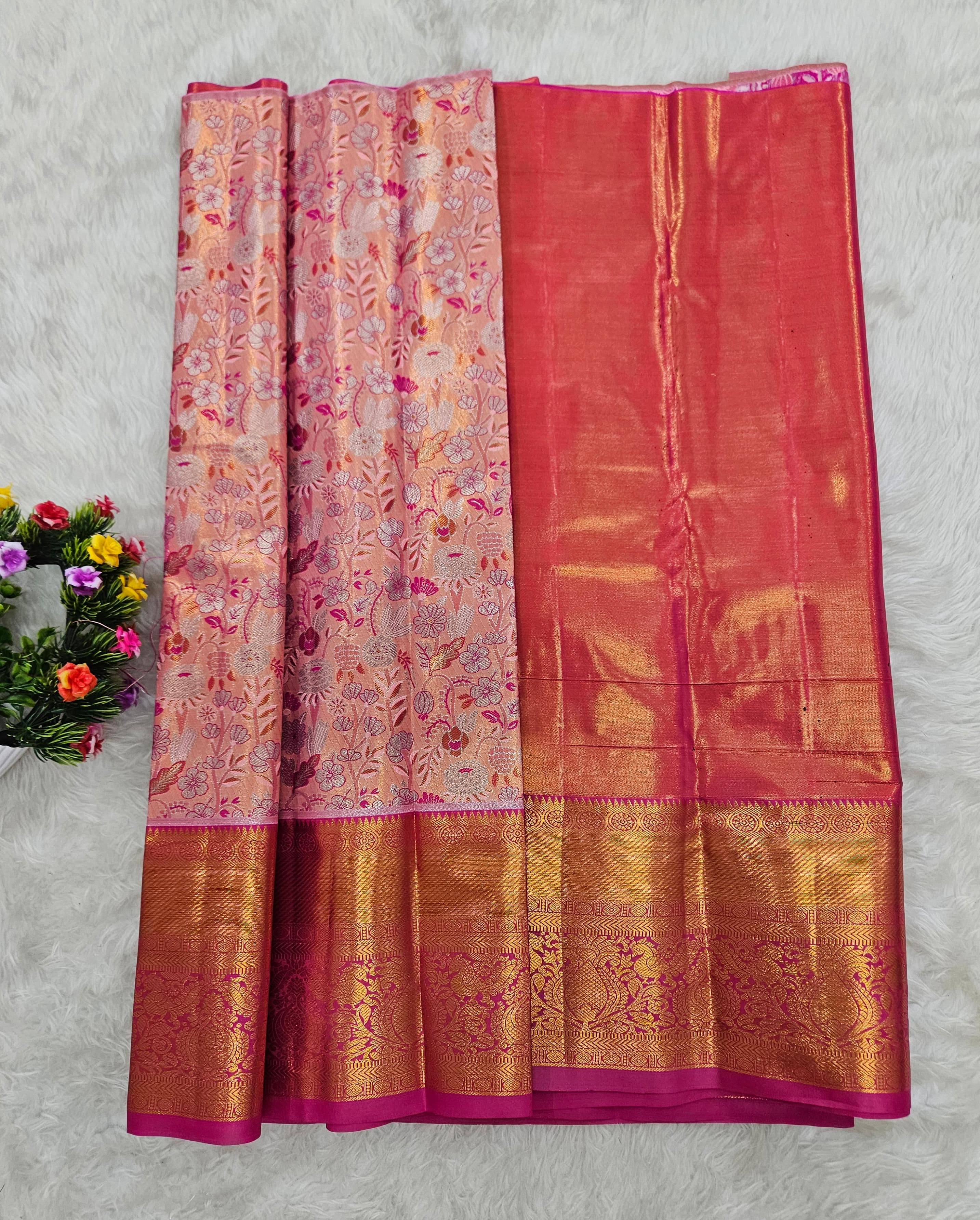 (2–5  Year) Lehenga – Unstitched (Blouse + Material)