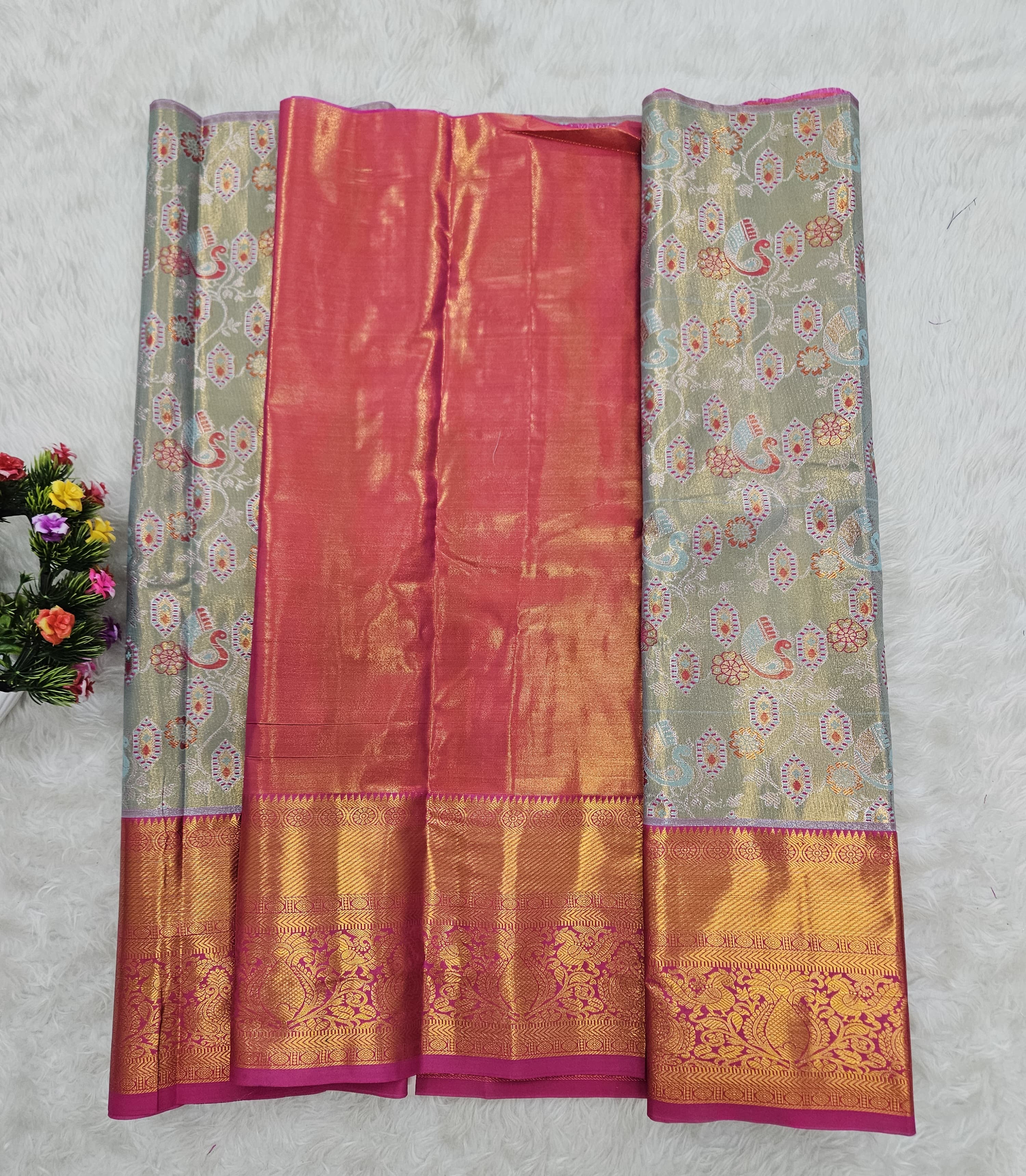 (2–5  Year) Lehenga – Unstitched (Blouse + Material)