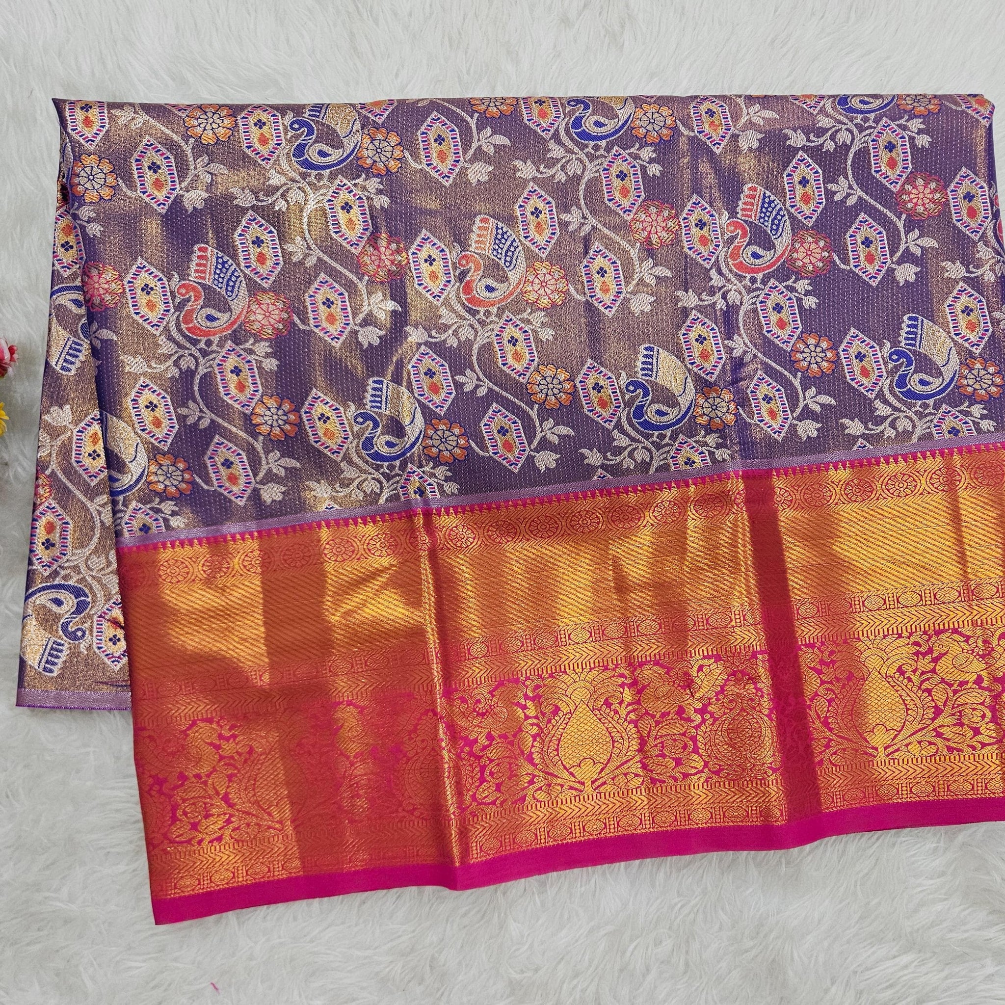 (2–5  Year) Lehenga – Unstitched (Blouse + Material)