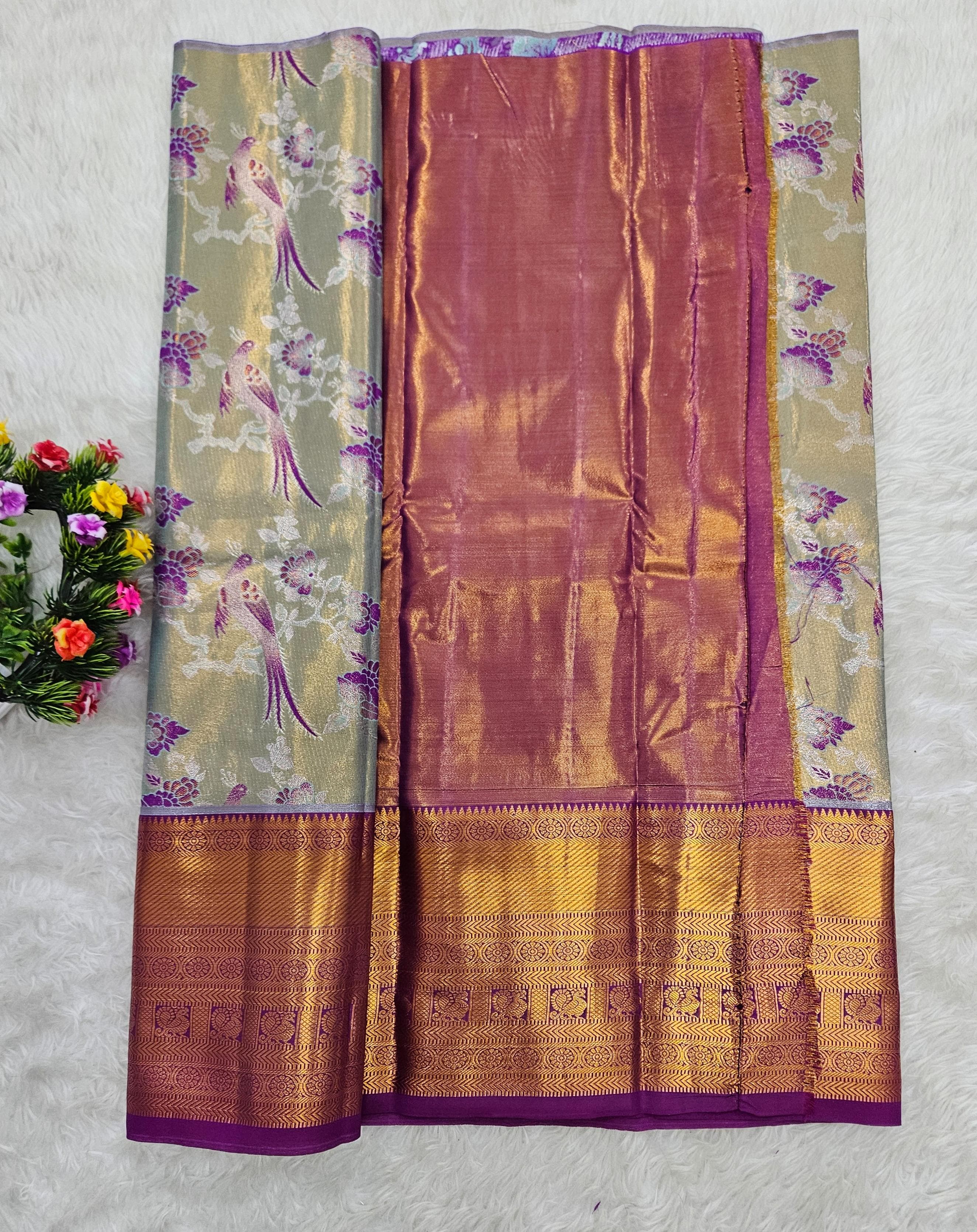 (2–5  Year) Lehenga – Unstitched (Blouse + Material)