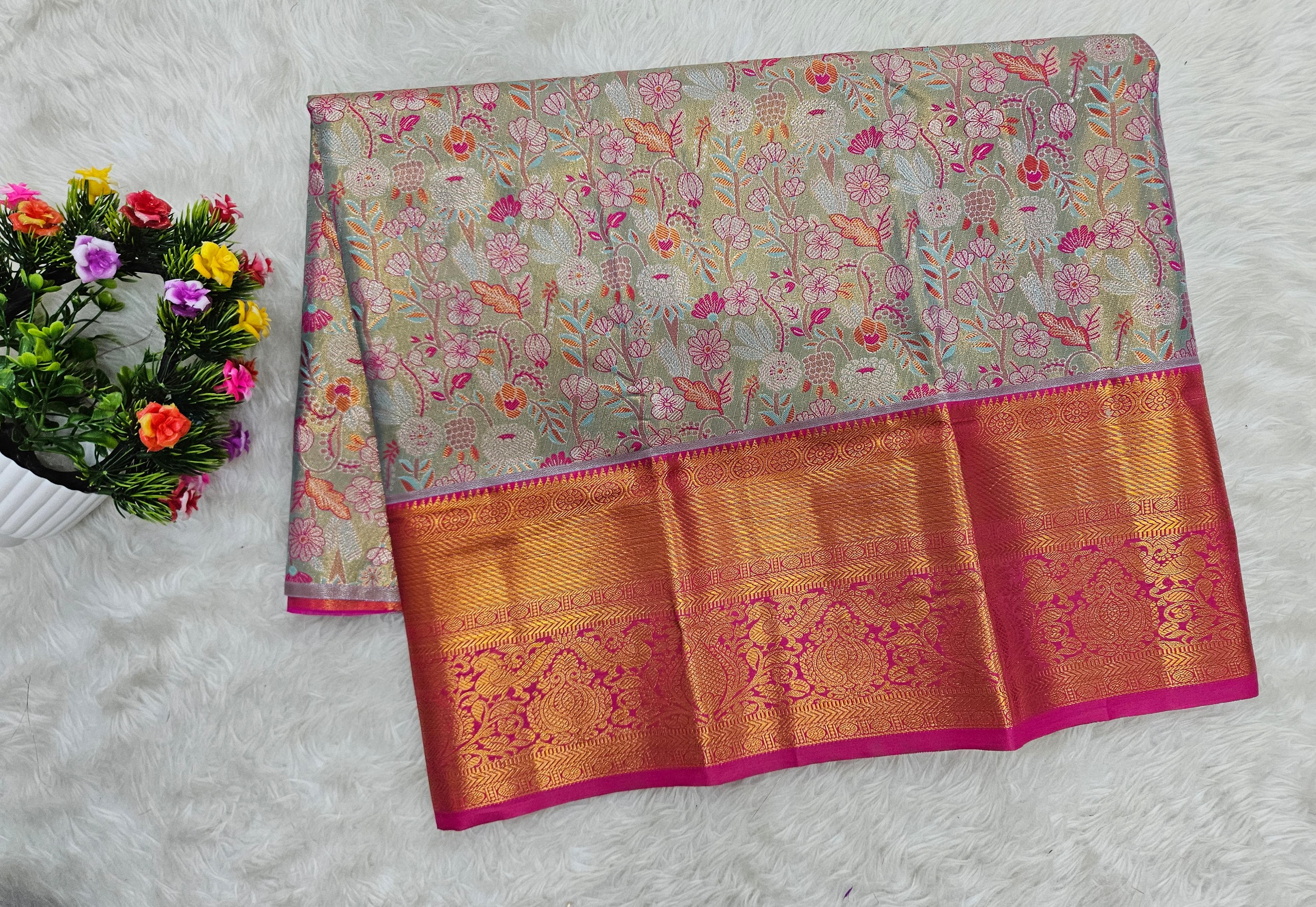 (2–5  Year) Lehenga – Unstitched (Blouse + Material)