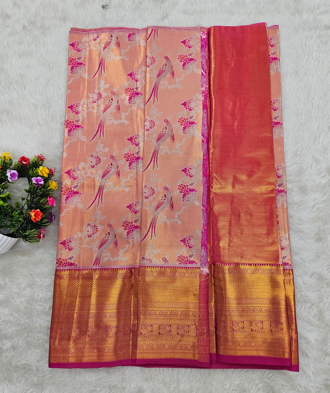 (2–5  Year) Lehenga – Unstitched (Blouse + Material)