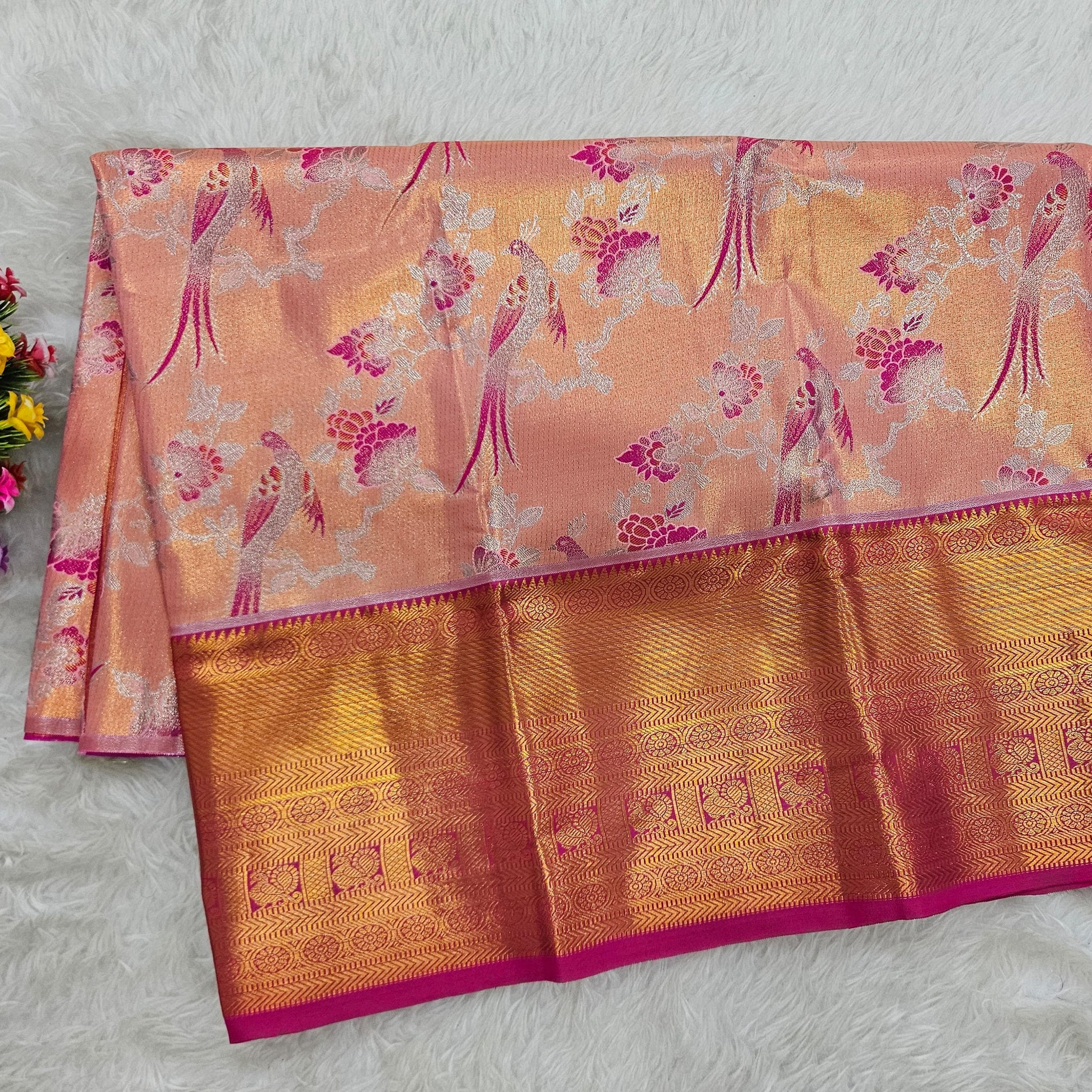 (2–5  Year) Lehenga – Unstitched (Blouse + Material)