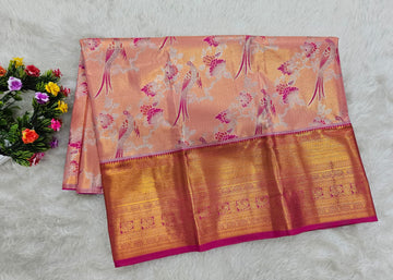 (2–5  Year) Lehenga – Unstitched (Blouse + Material)