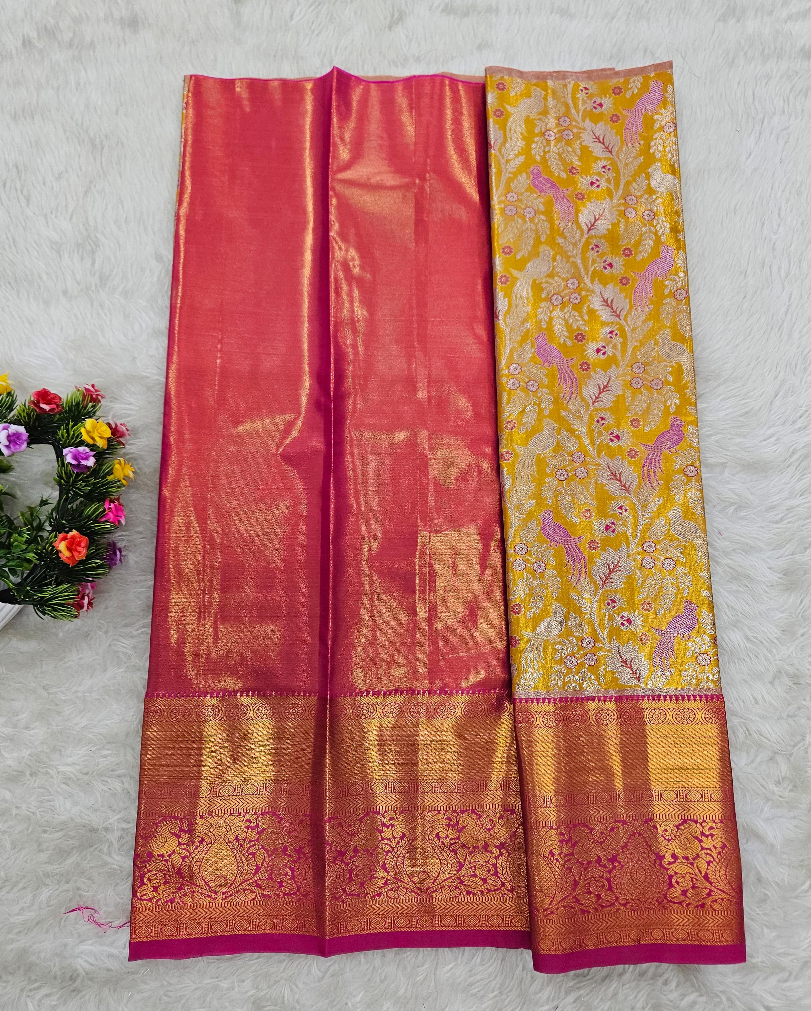 (2–5  Year) Lehenga – Unstitched (Blouse + Material)