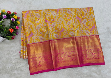 (2–5  Year) Lehenga – Unstitched (Blouse + Material)