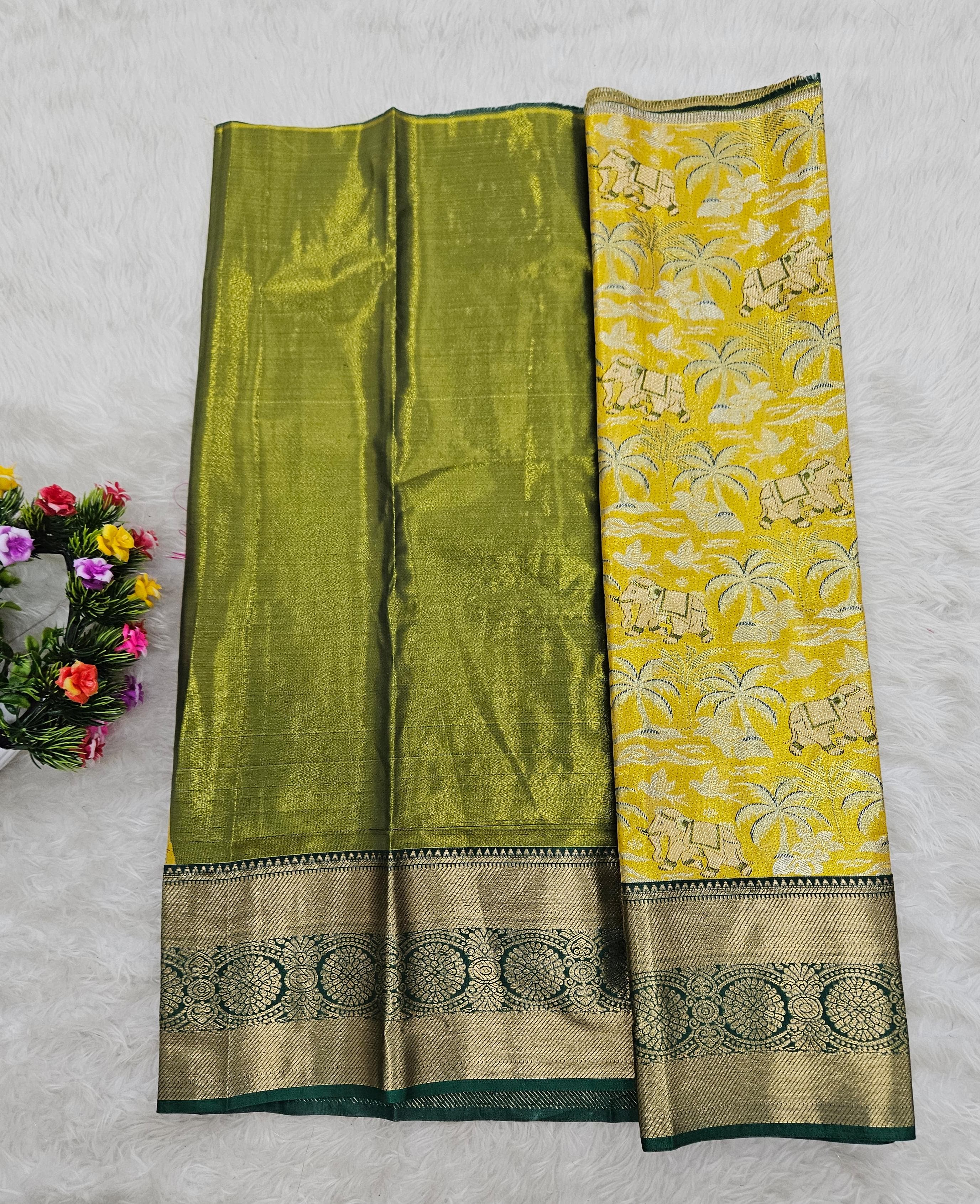 (2–5  Year) Lehenga – Unstitched (Blouse + Material)