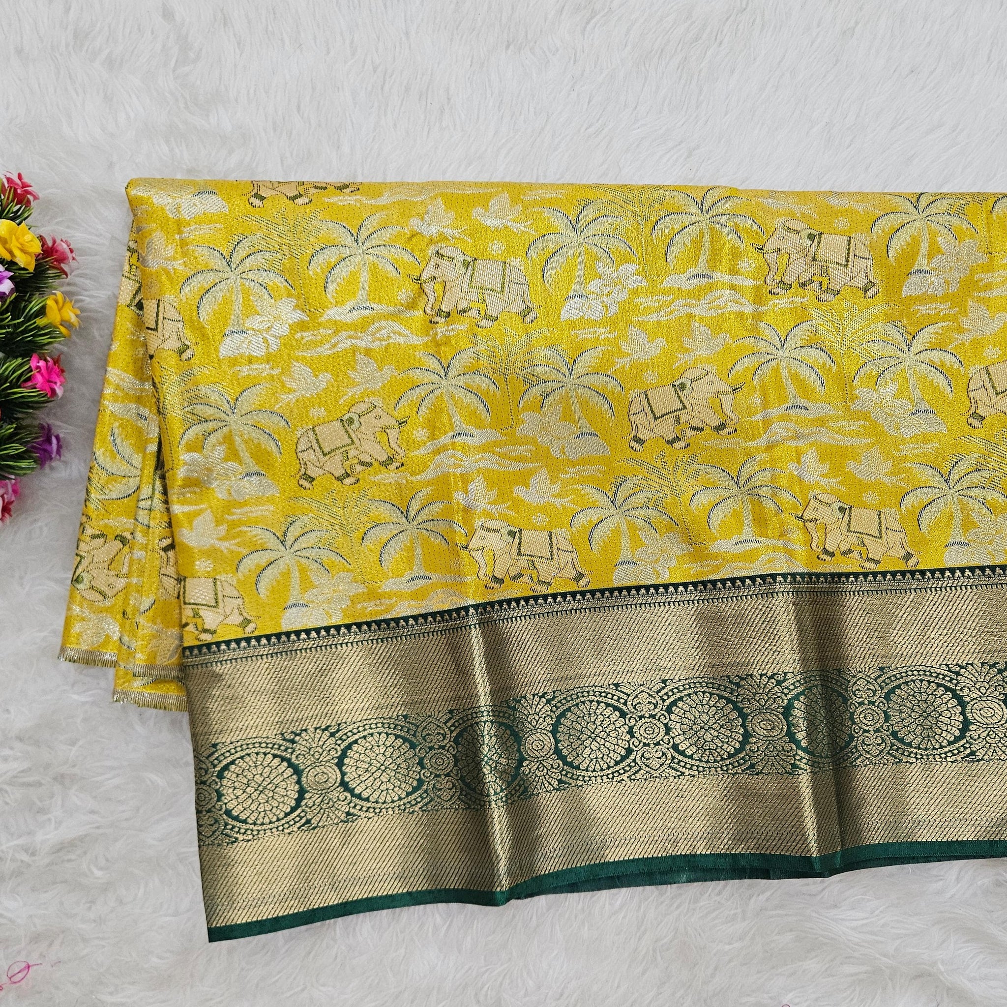 (2–5  Year) Lehenga – Unstitched (Blouse + Material)