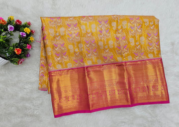 (2–5  Year) Lehenga – Unstitched (Blouse + Material)