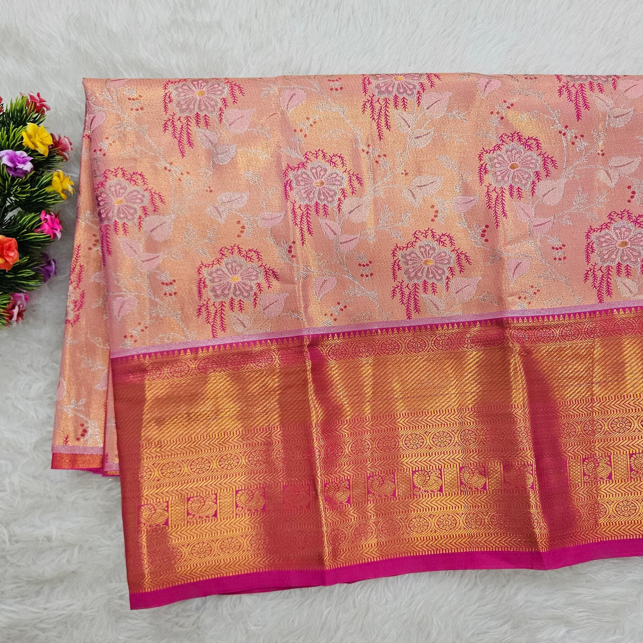 (2–5  Year) Lehenga – Unstitched (Blouse + Material)