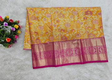 (2–5  Year) Lehenga – Unstitched (Blouse + Material)