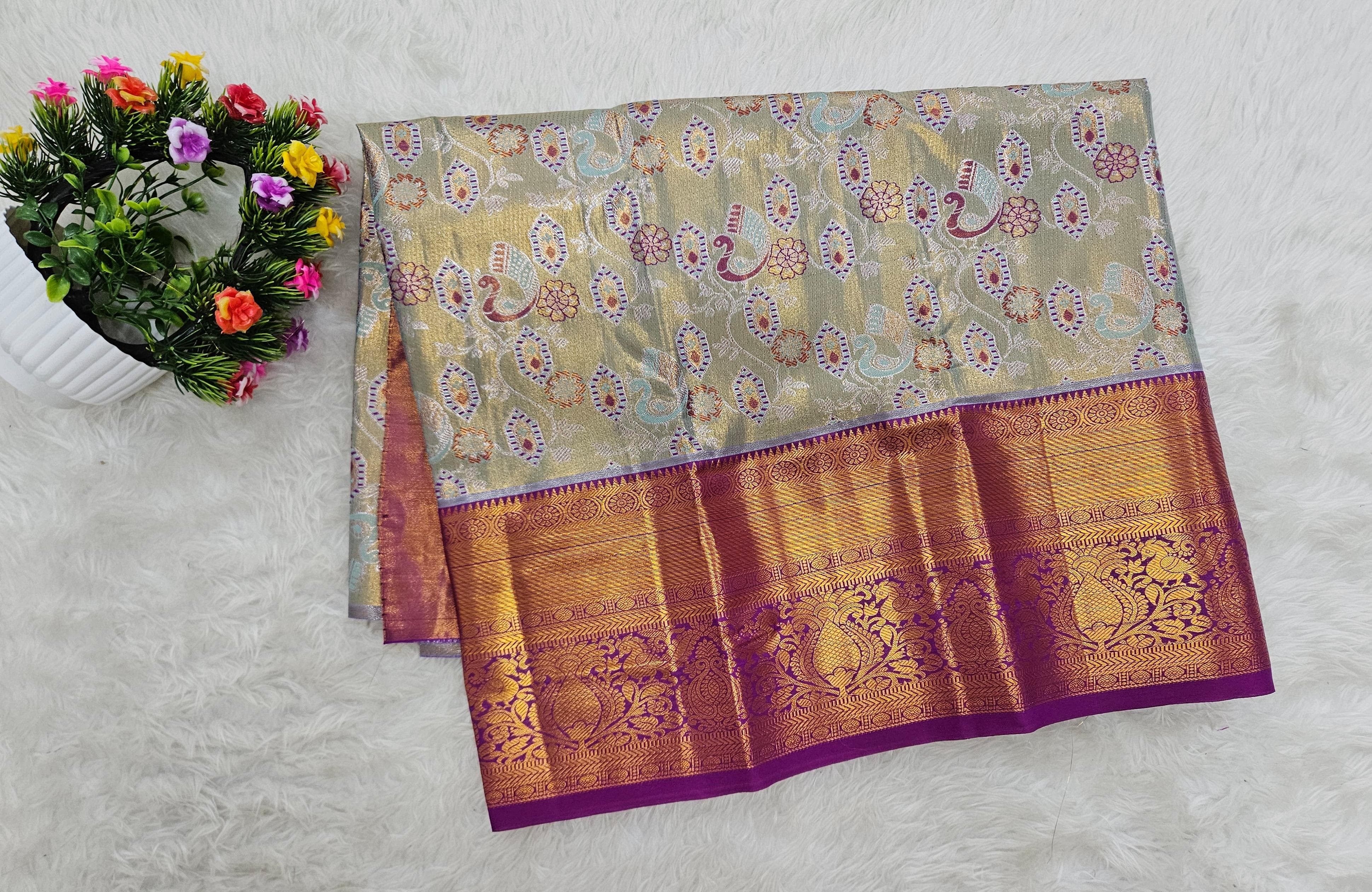 (2–5  Year) Lehenga – Unstitched (Blouse + Material)