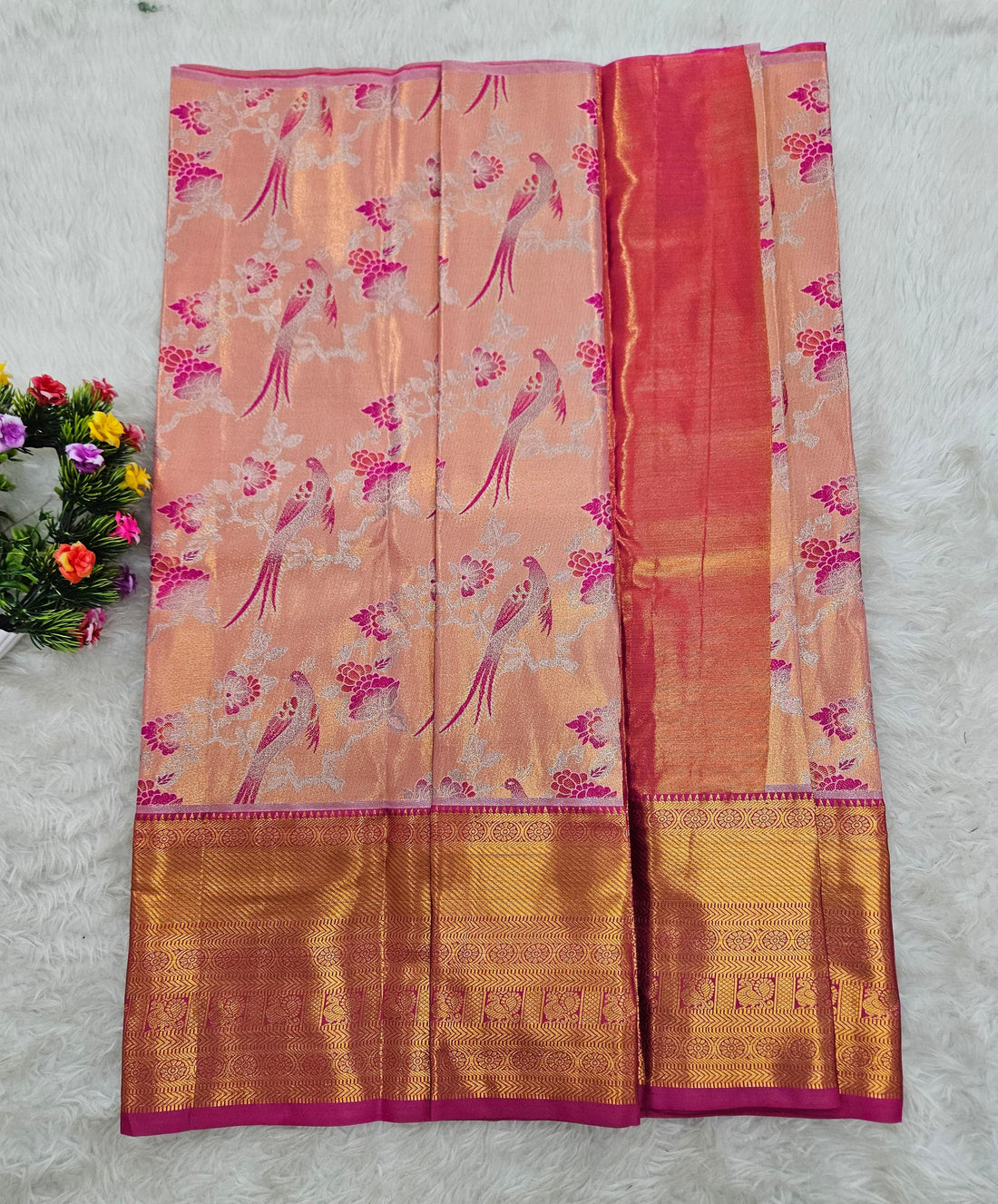 (2–5  Year) Lehenga – Unstitched (Blouse + Material)