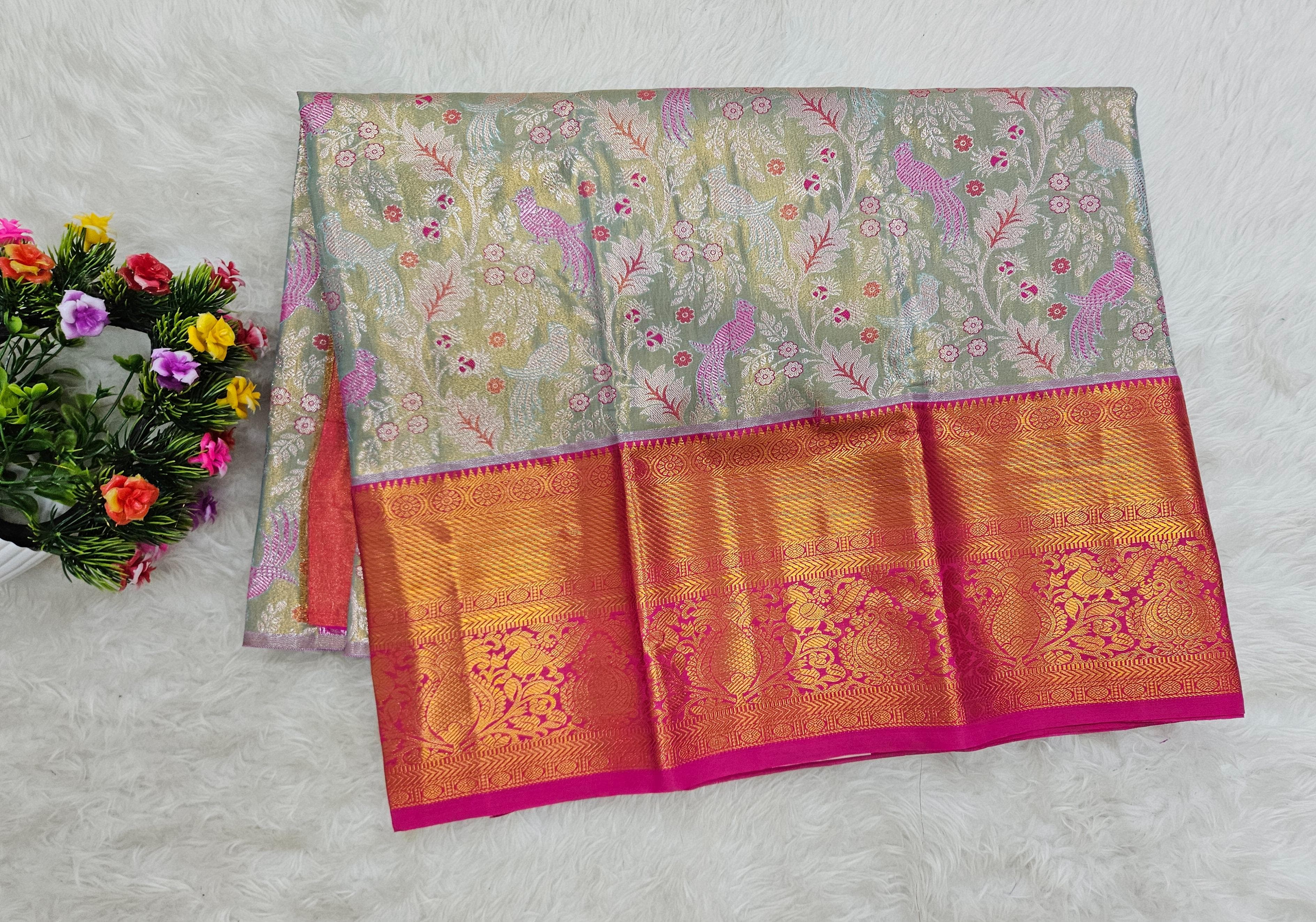 (2–5  Year) Lehenga – Unstitched (Blouse + Material)