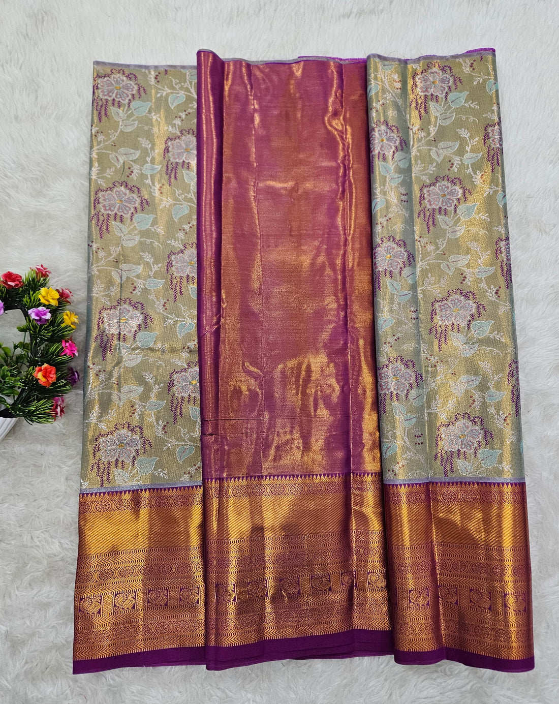 (2–5  Year) Lehenga – Unstitched (Blouse + Material)