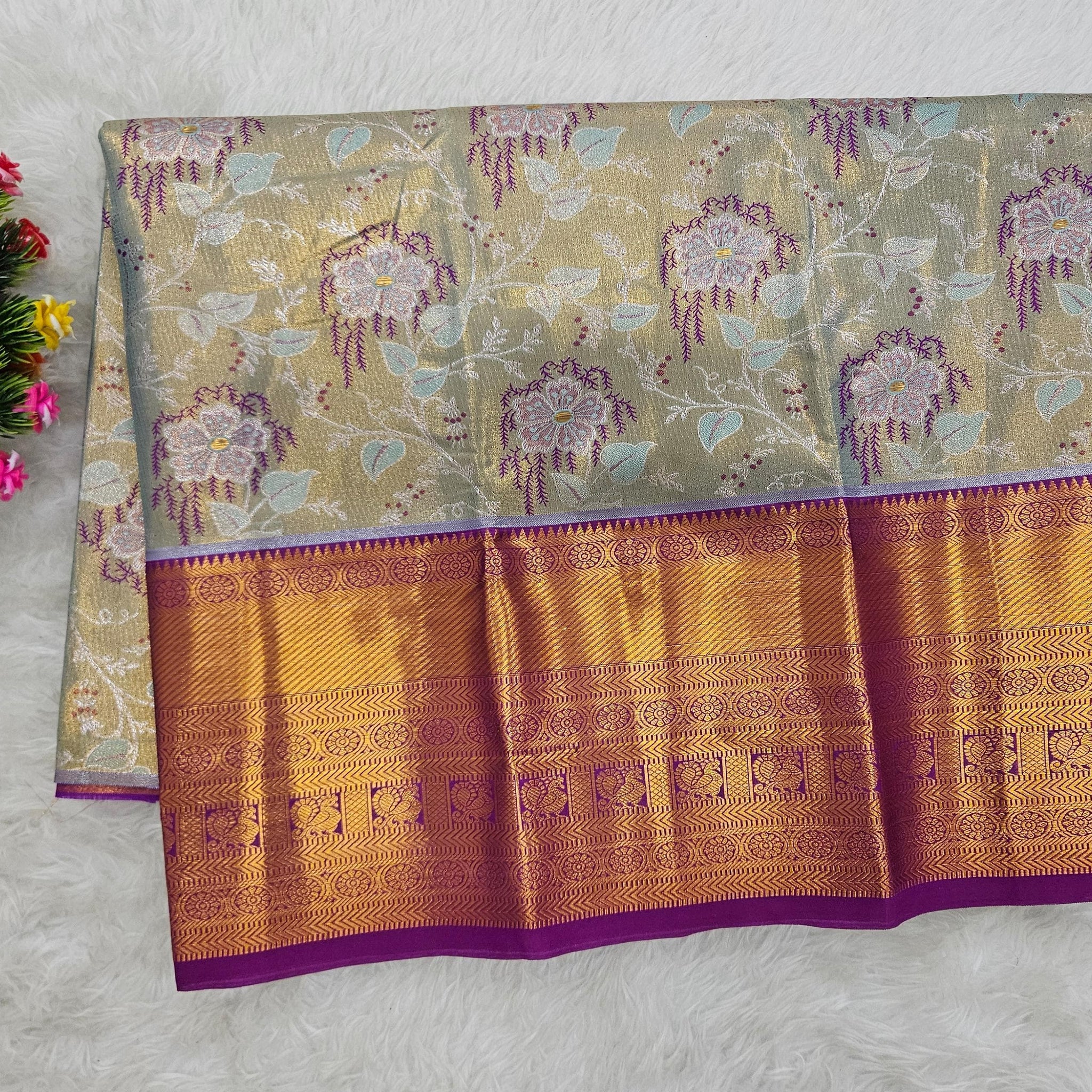 (2–5  Year) Lehenga – Unstitched (Blouse + Material)