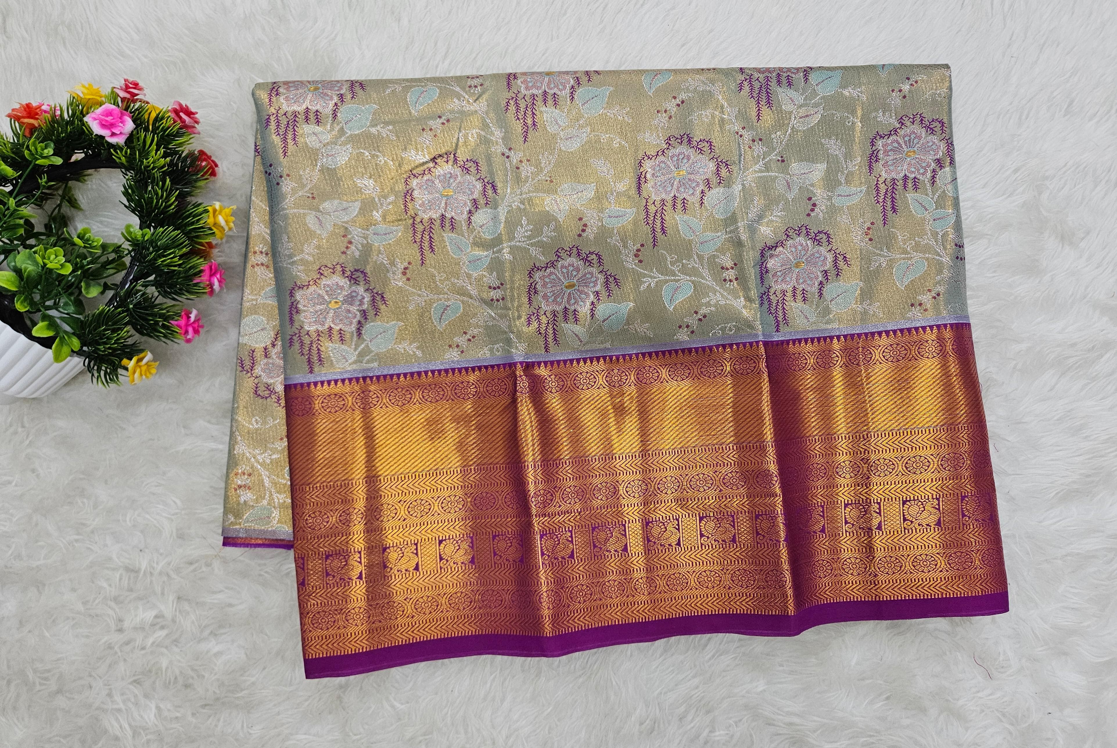 (2–5  Year) Lehenga – Unstitched (Blouse + Material)