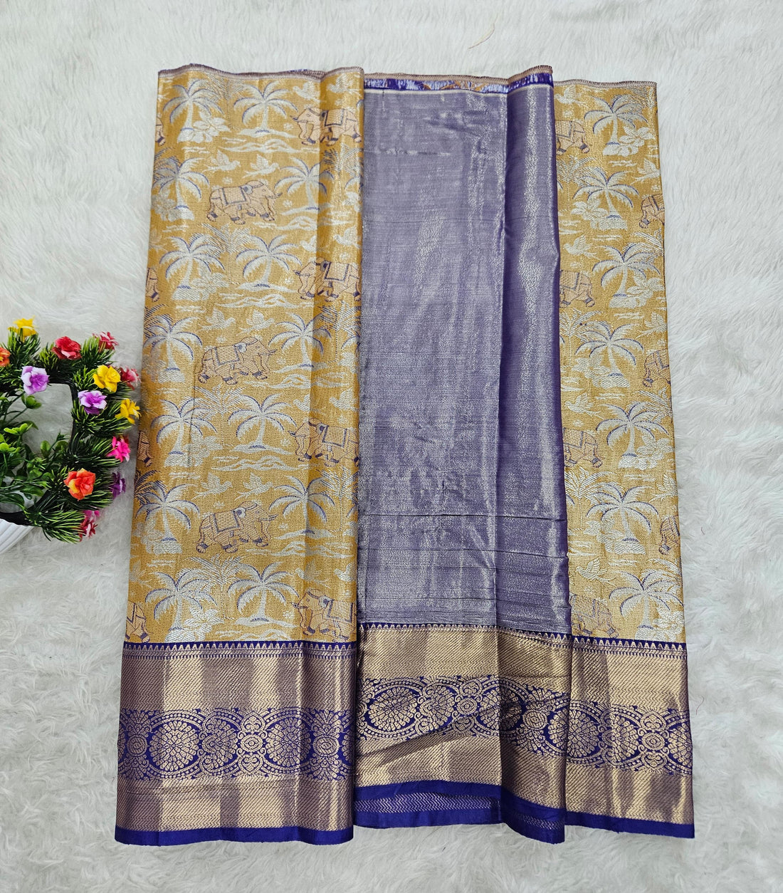 (2–5  Year) Lehenga – Unstitched (Blouse + Material)