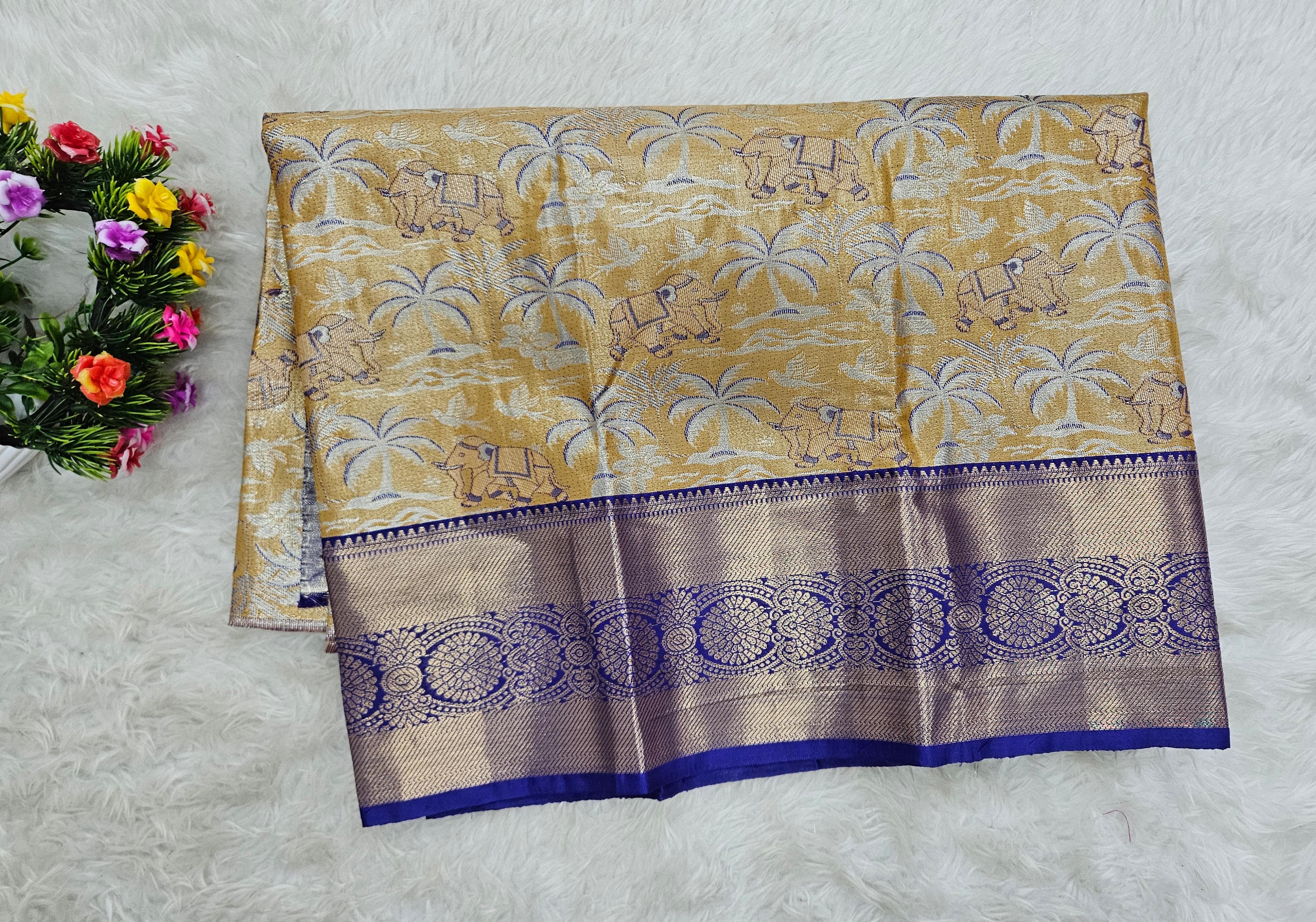 (2–5  Year) Lehenga – Unstitched (Blouse + Material)