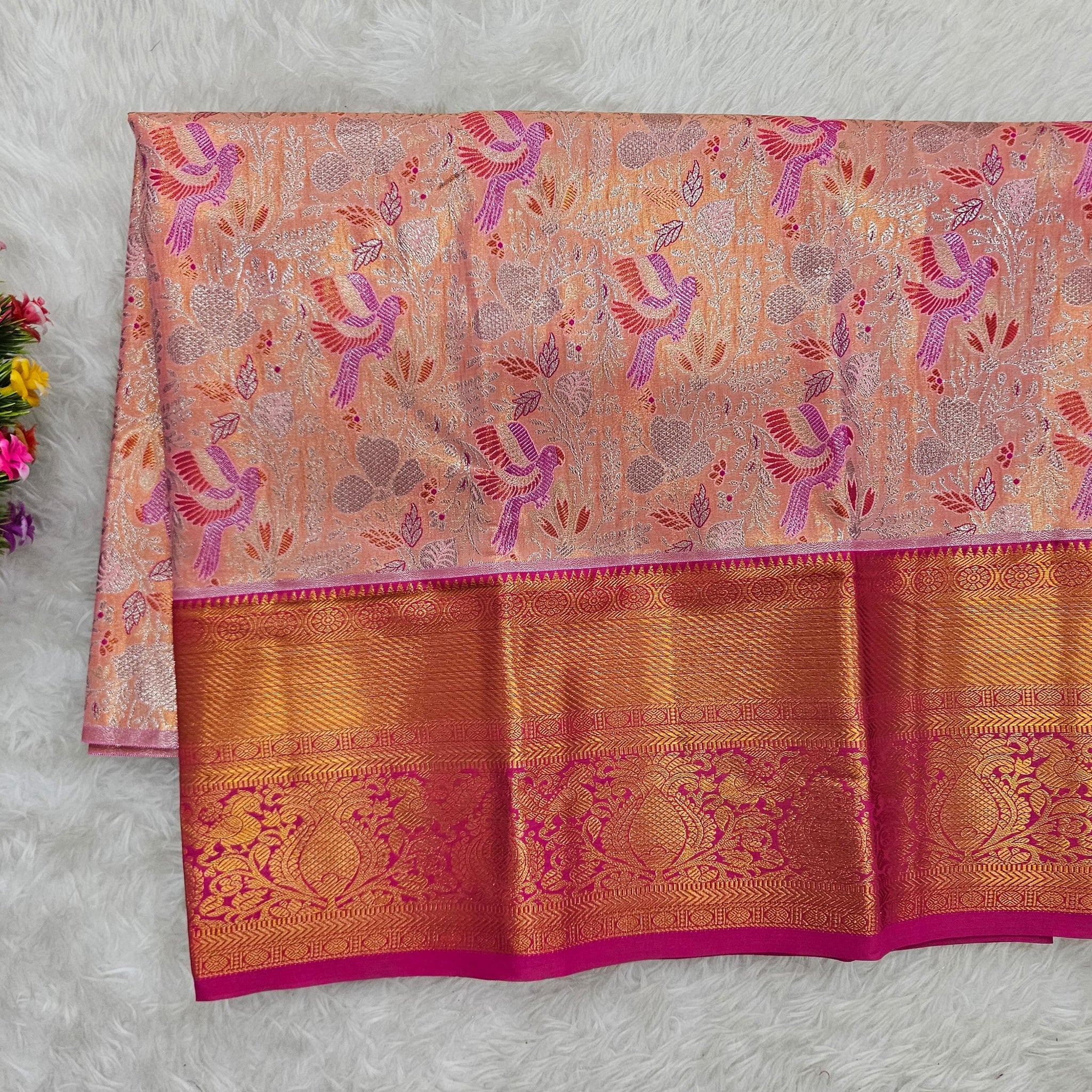 (2–5  Year) Lehenga – Unstitched (Blouse + Material)