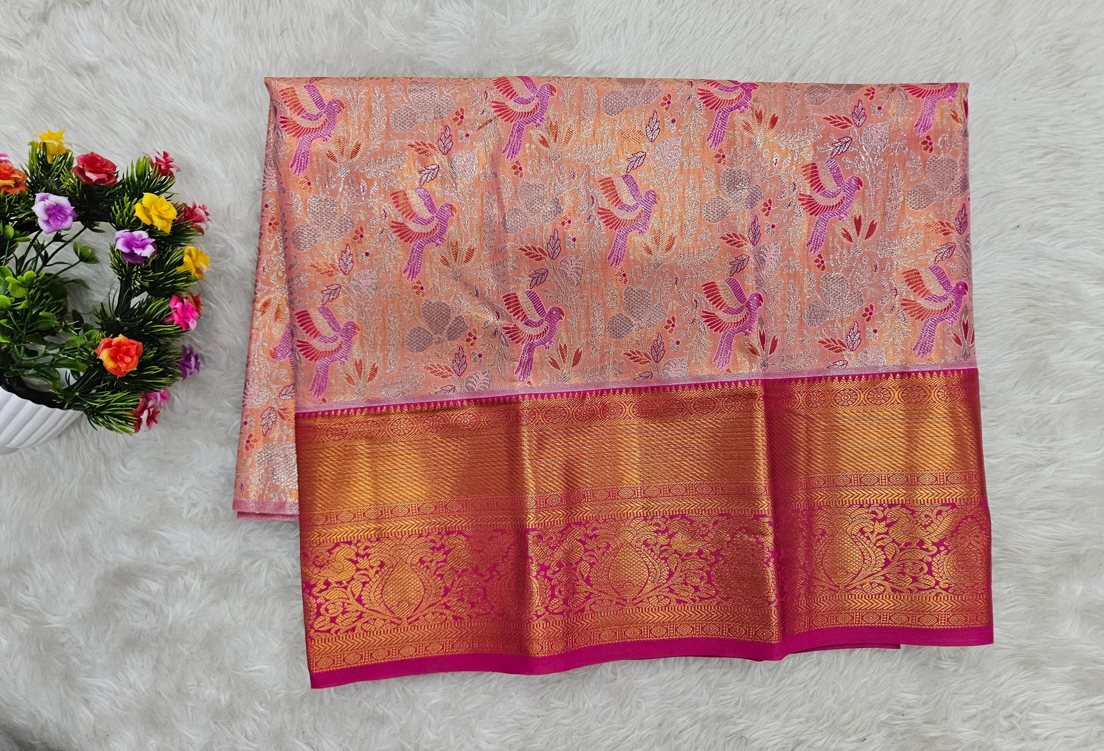 (2–5  Year) Lehenga – Unstitched (Blouse + Material)