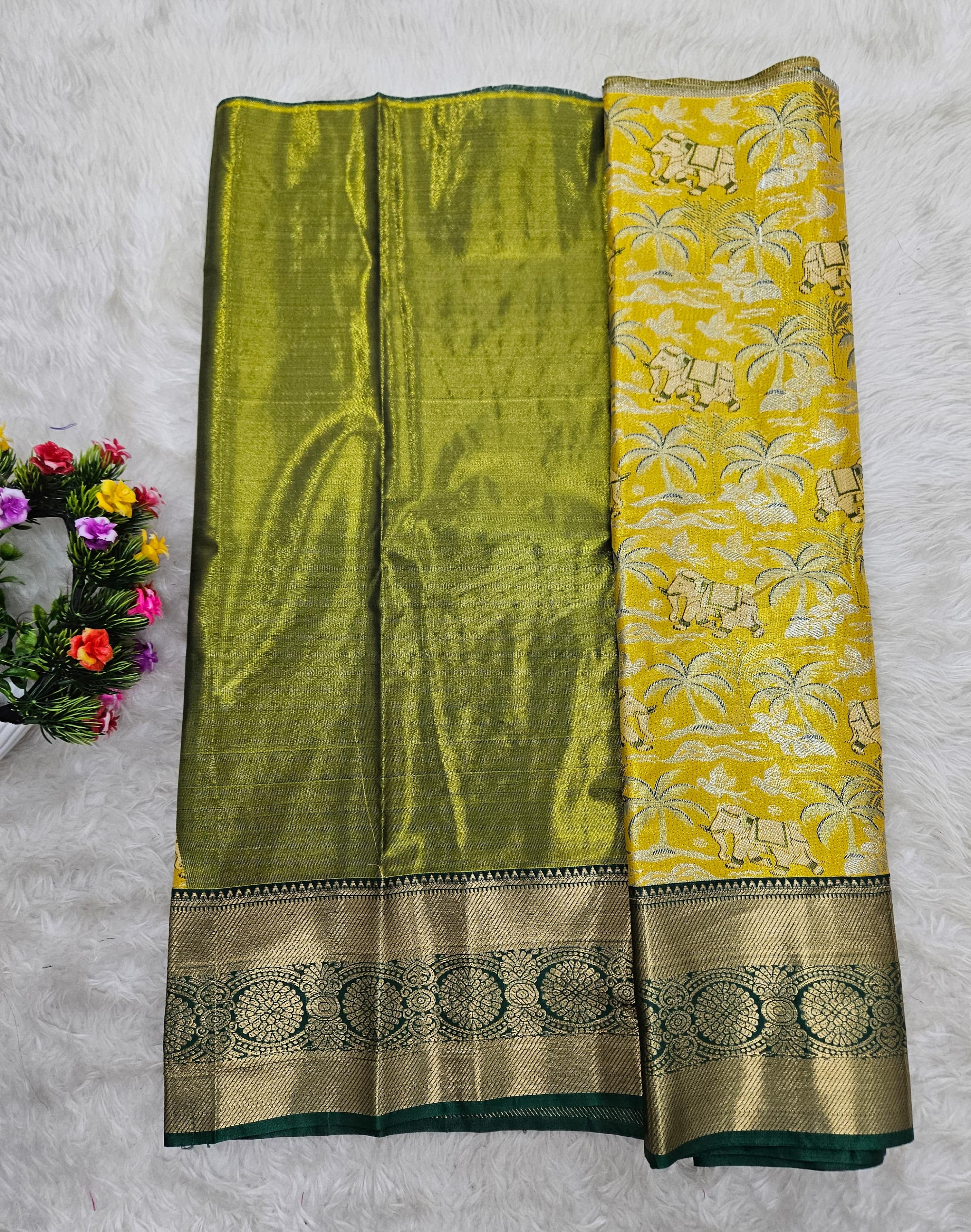 (2–5  Year) Lehenga – Unstitched (Blouse + Material)