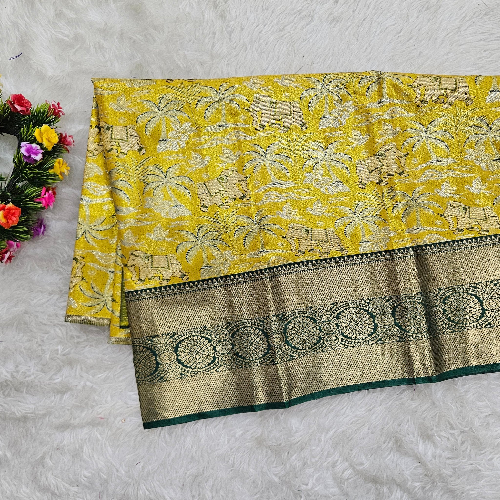 (2–5  Year) Lehenga – Unstitched (Blouse + Material)