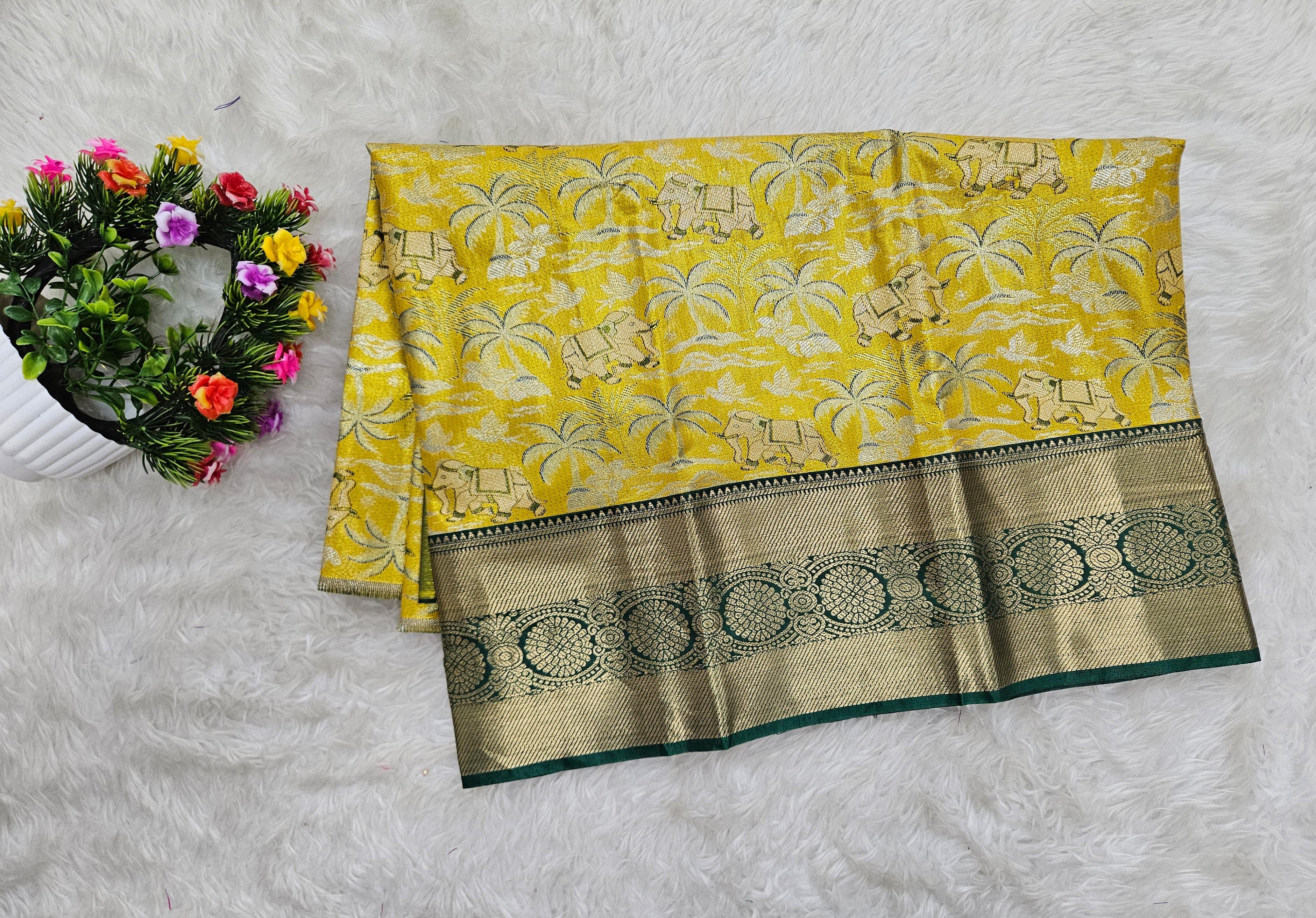 (2–5  Year) Lehenga – Unstitched (Blouse + Material)