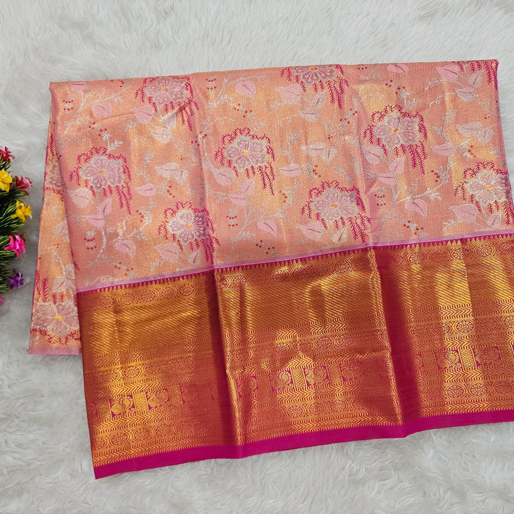 (2–5  Year) Lehenga – Unstitched (Blouse + Material)