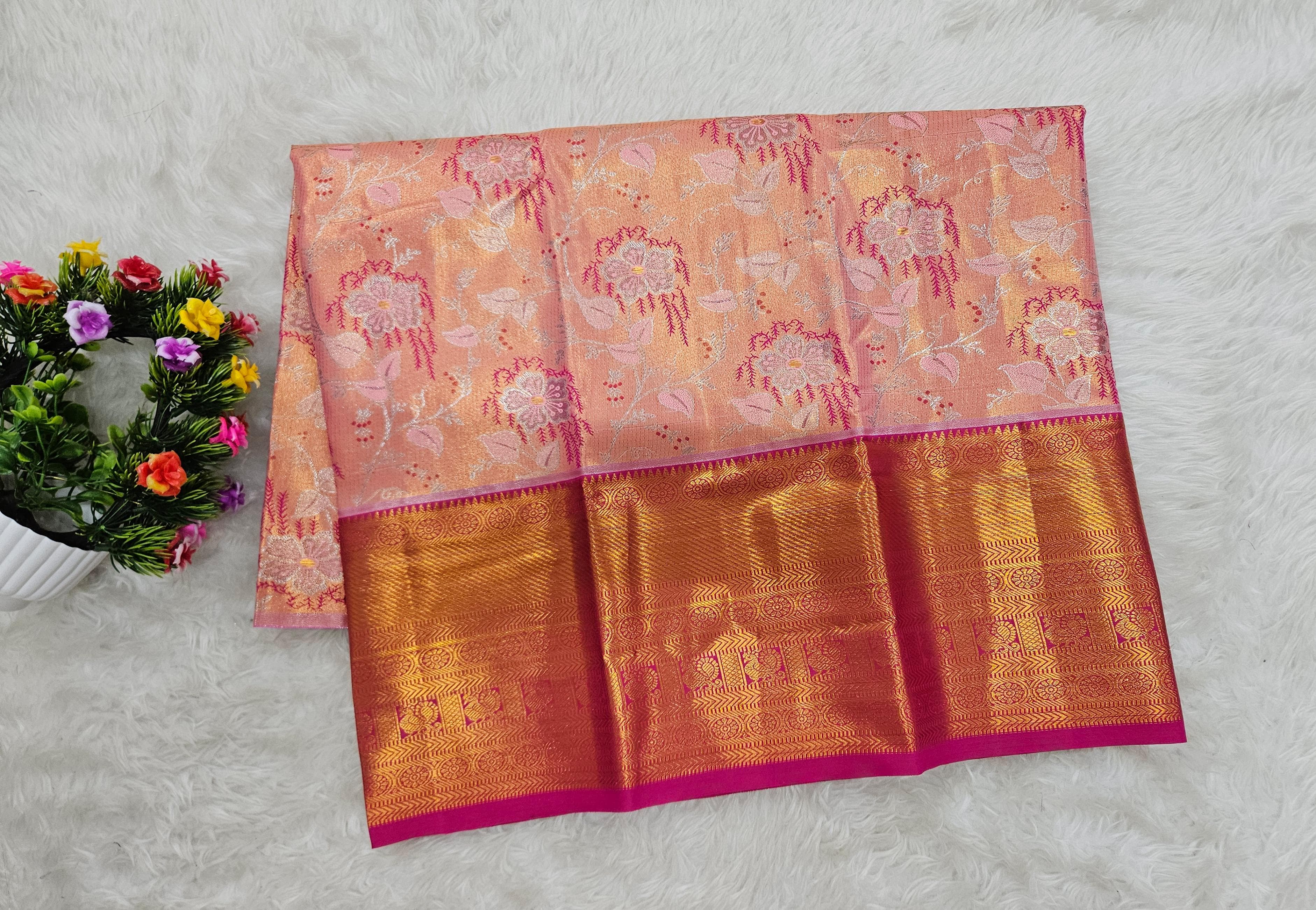 (2–5  Year) Lehenga – Unstitched (Blouse + Material)